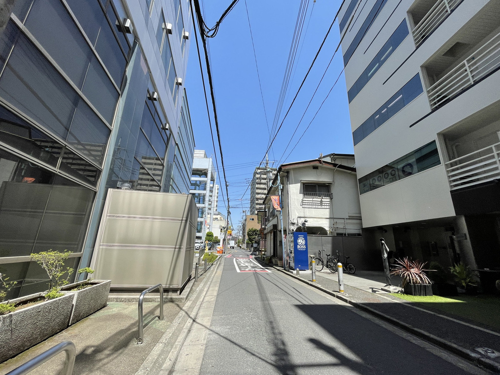 プロスパー大宮ビル前面の通り