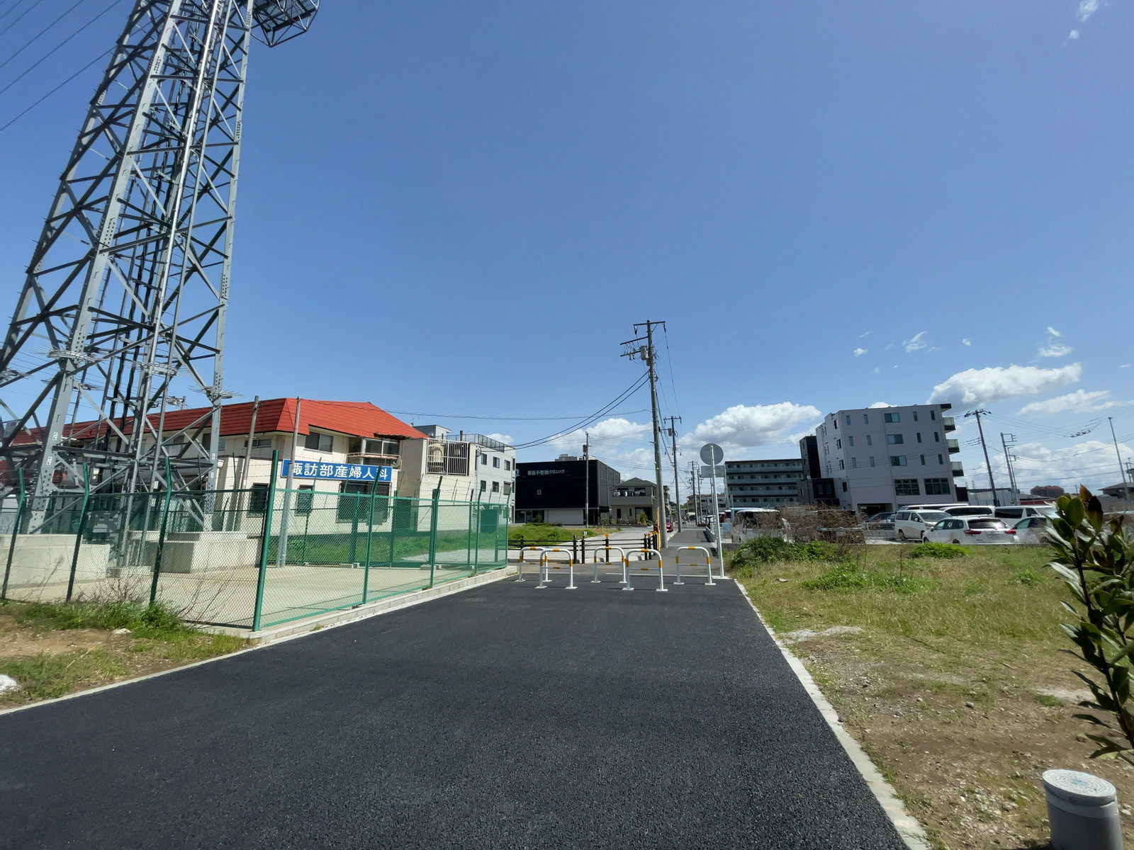 マイホーム幕張前面の通り