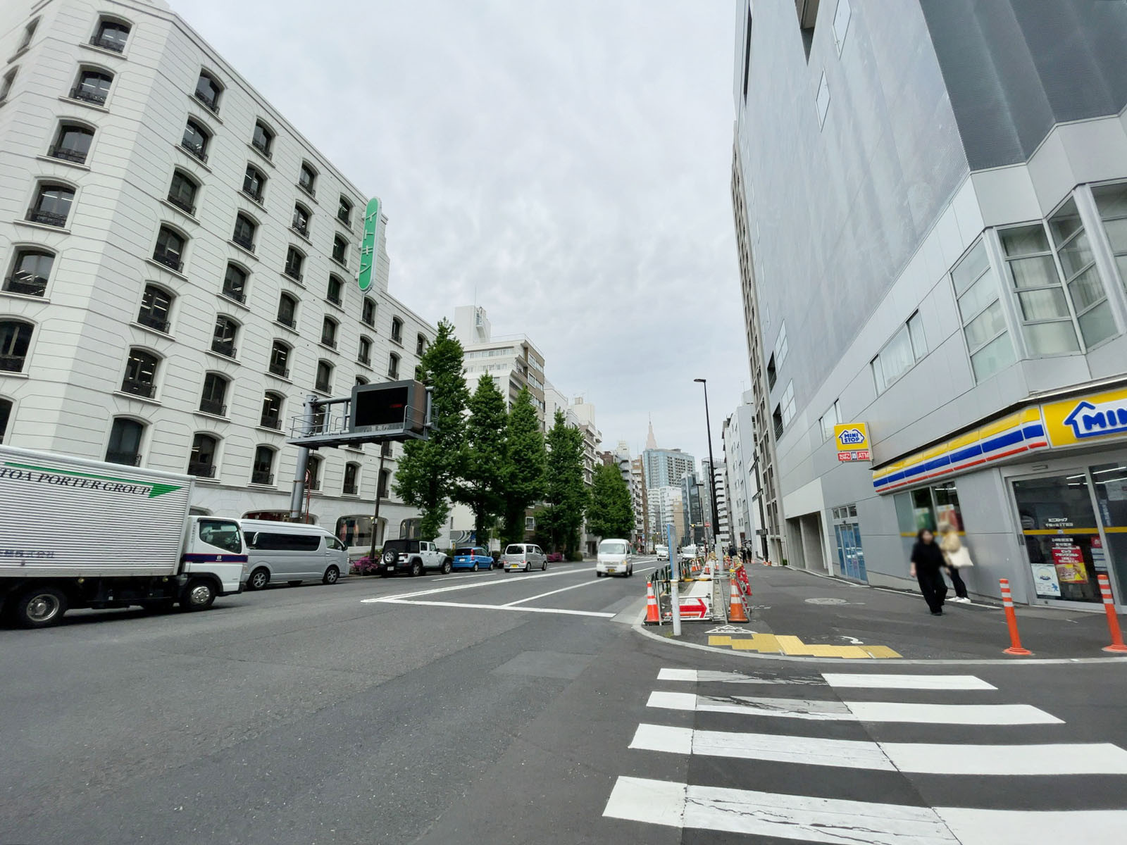 付近の明治通り