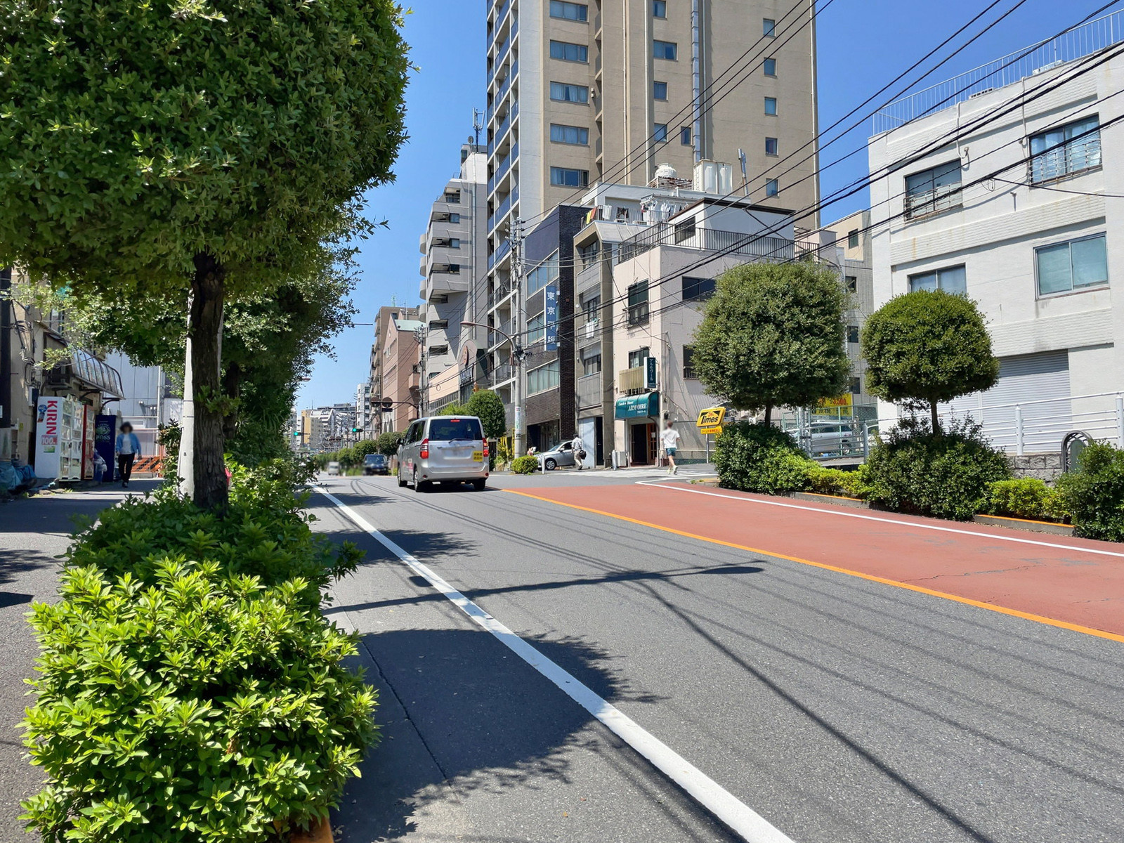 近くの大久保通り