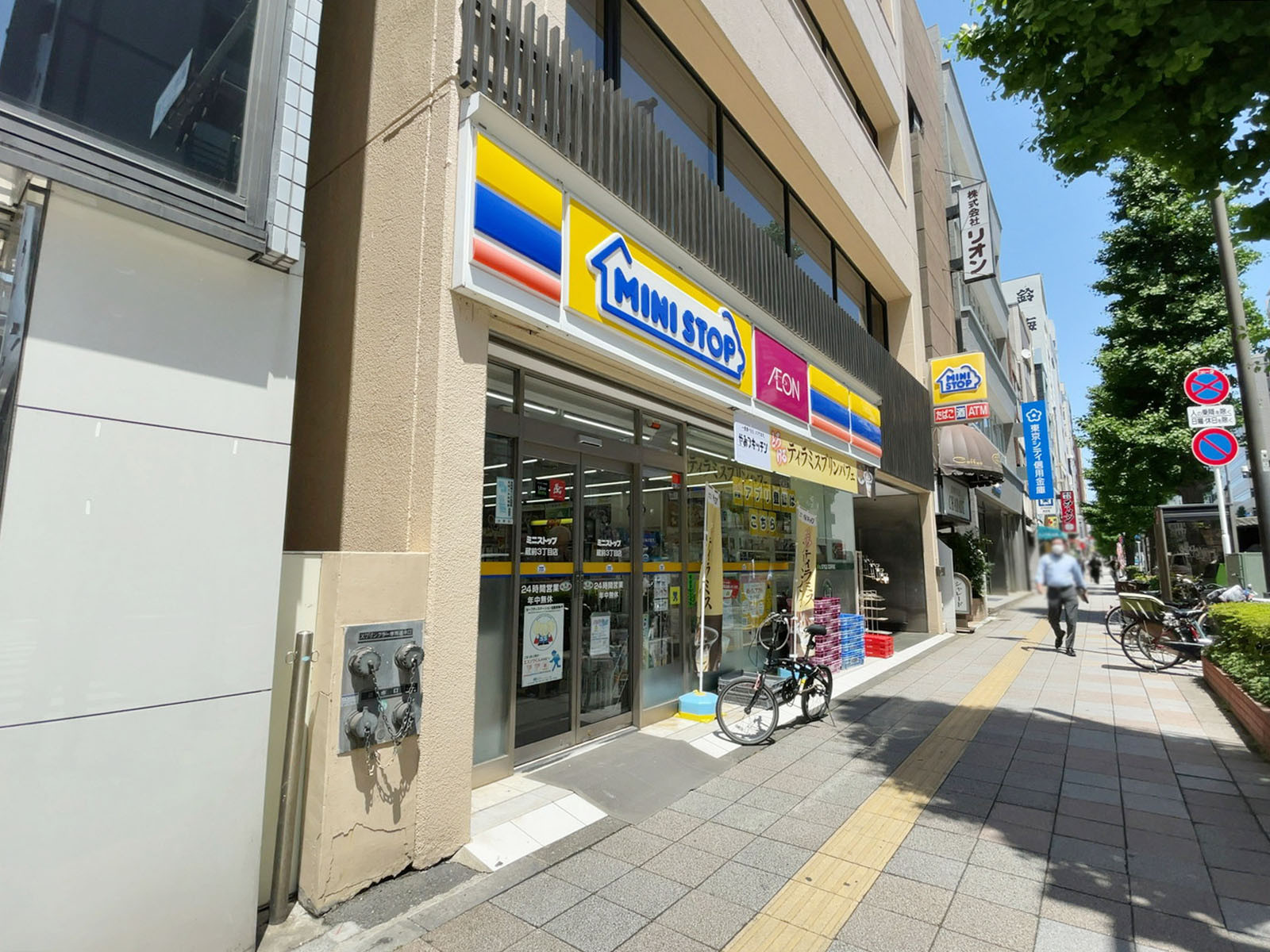 徒歩1分のミニストップ 蔵前3丁目店