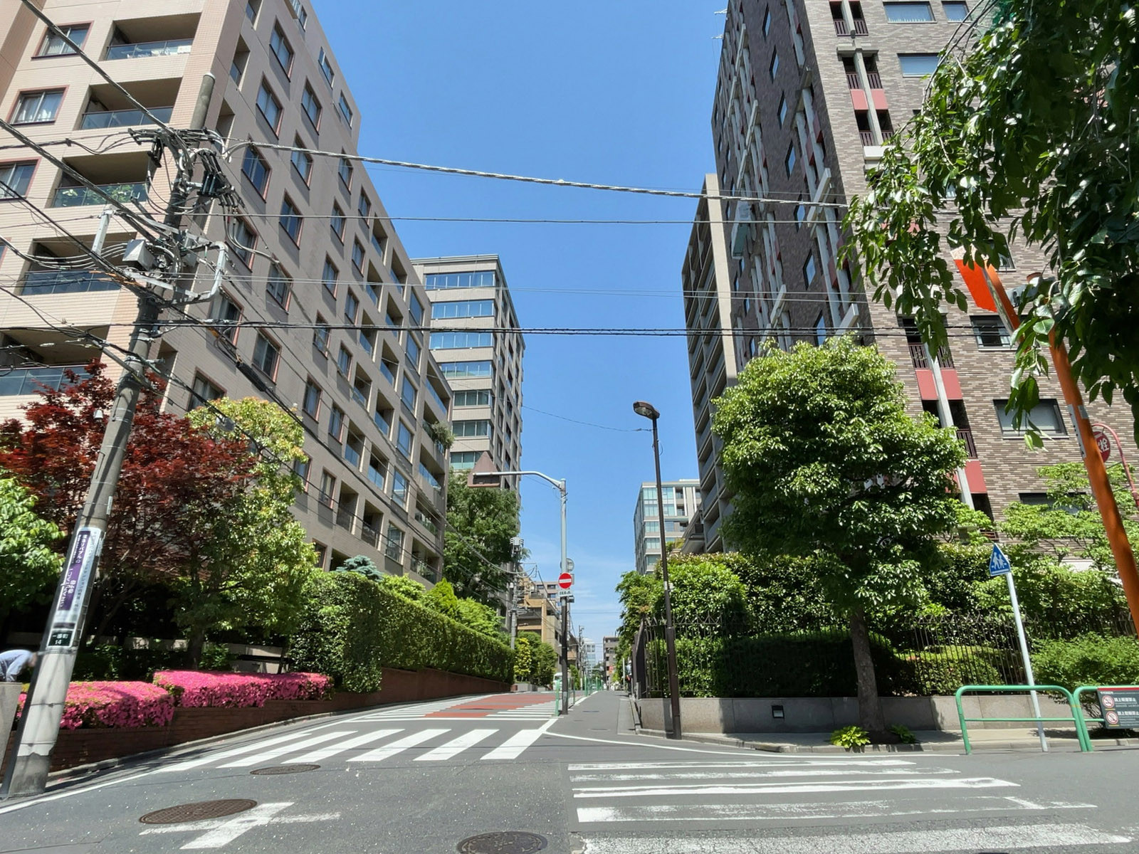 周辺は閑静なエリア