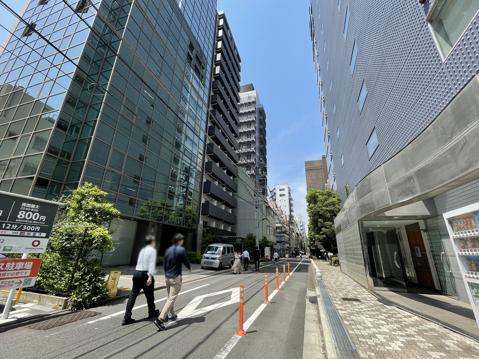 VORT芝大門前面の通り