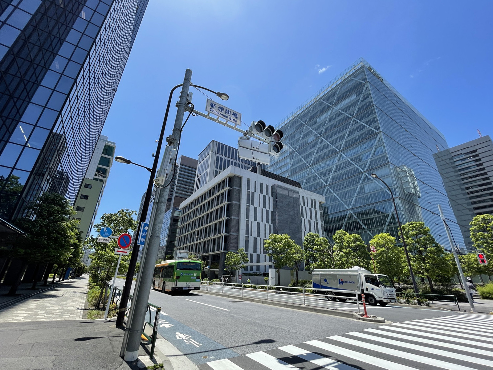 A-PLACE品川東前面の通り