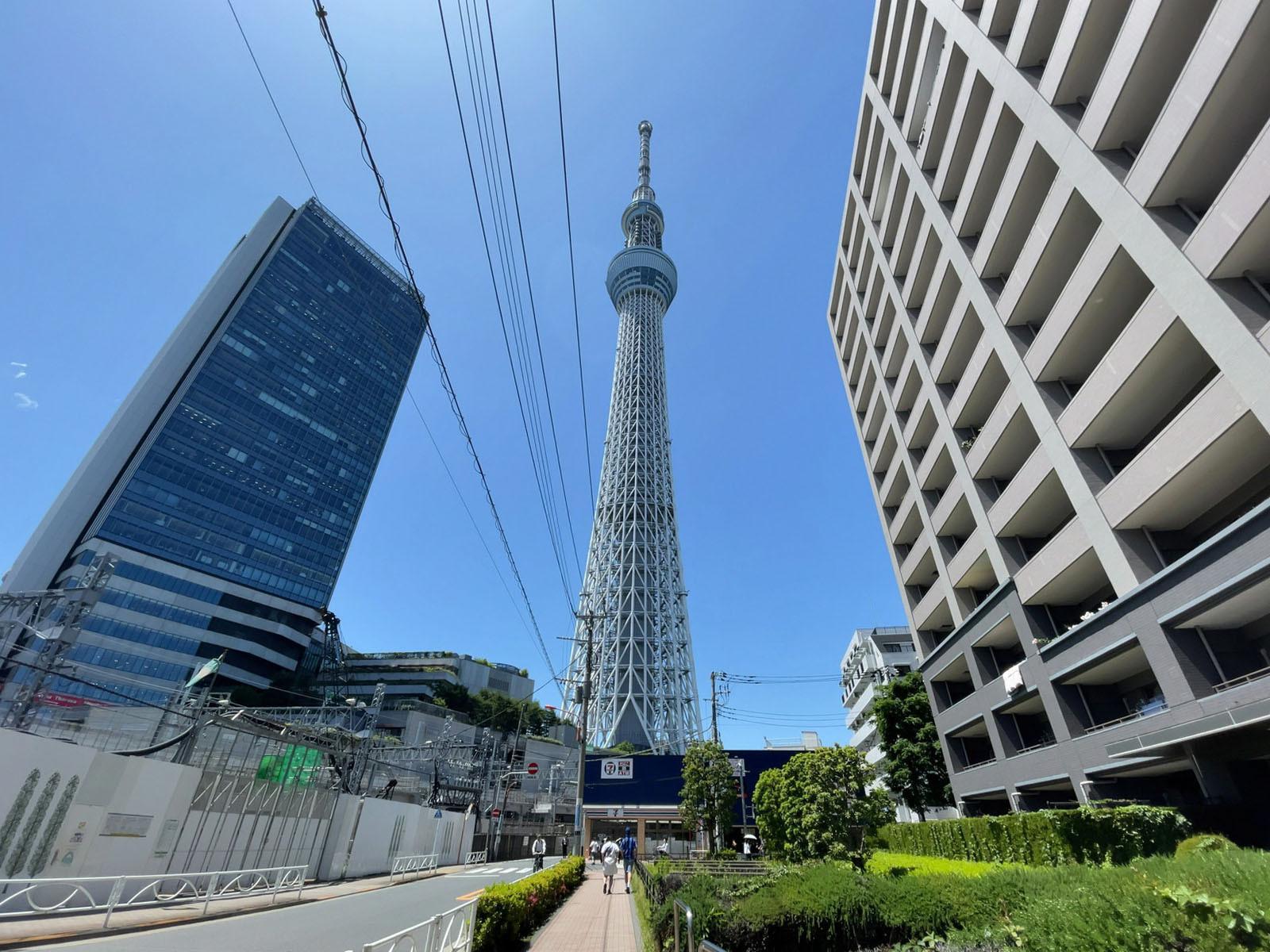 至近の東京スカイツリー