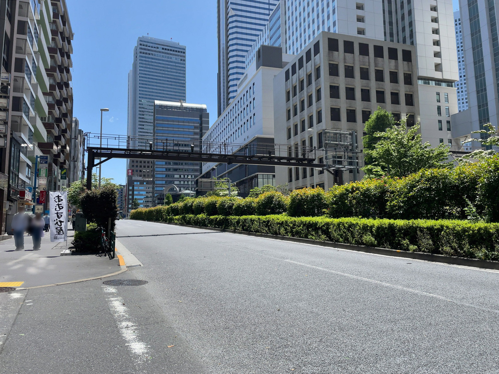 付近の青梅街道