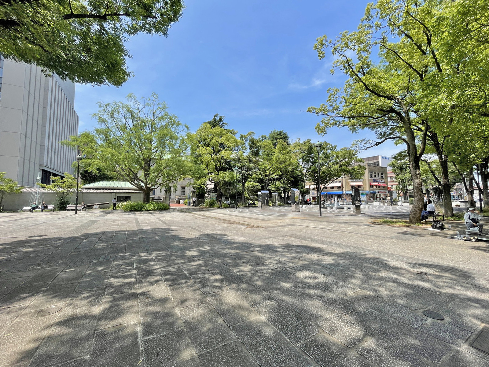 並びの開港広場公園