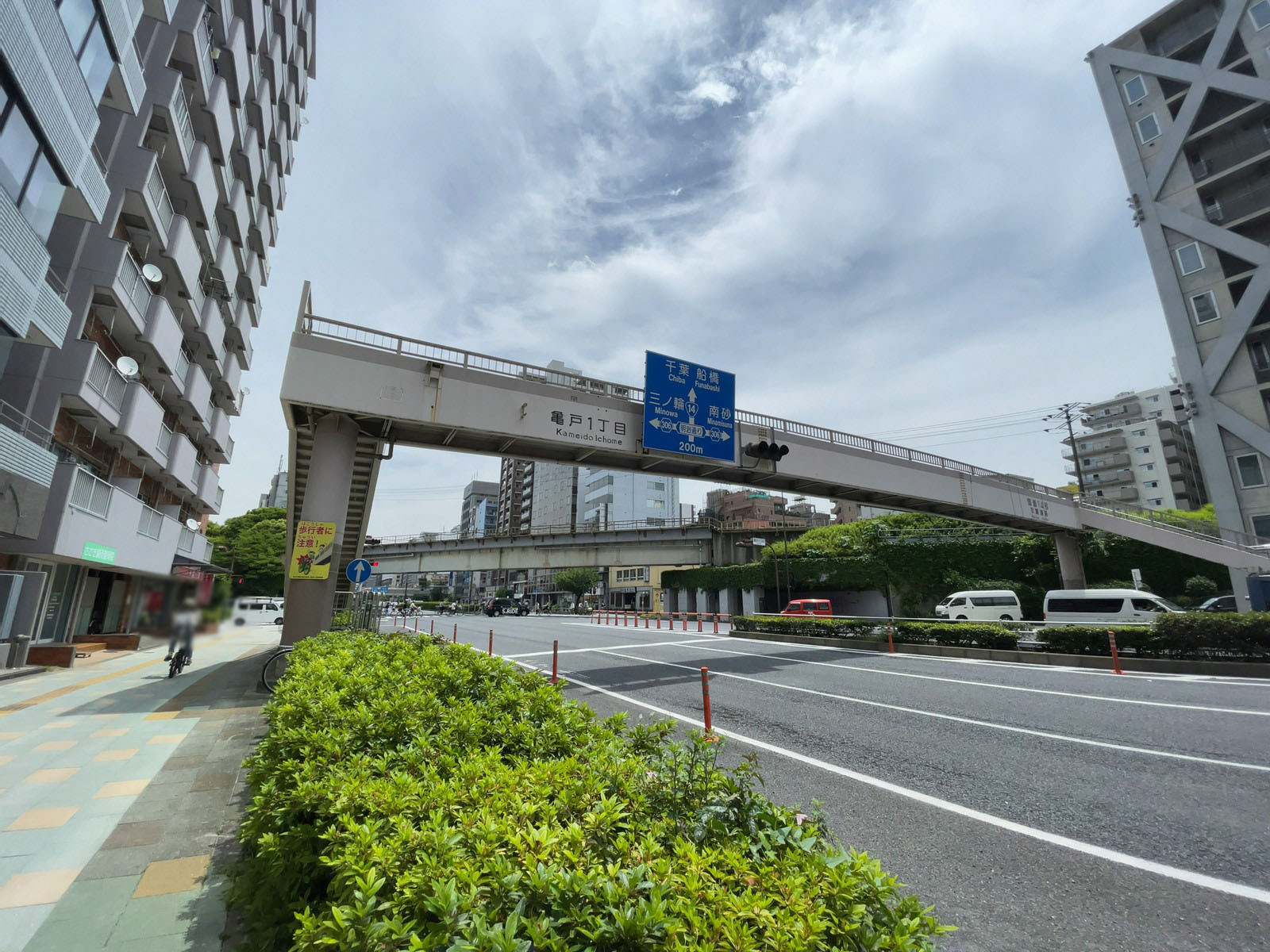 至近の京葉道路