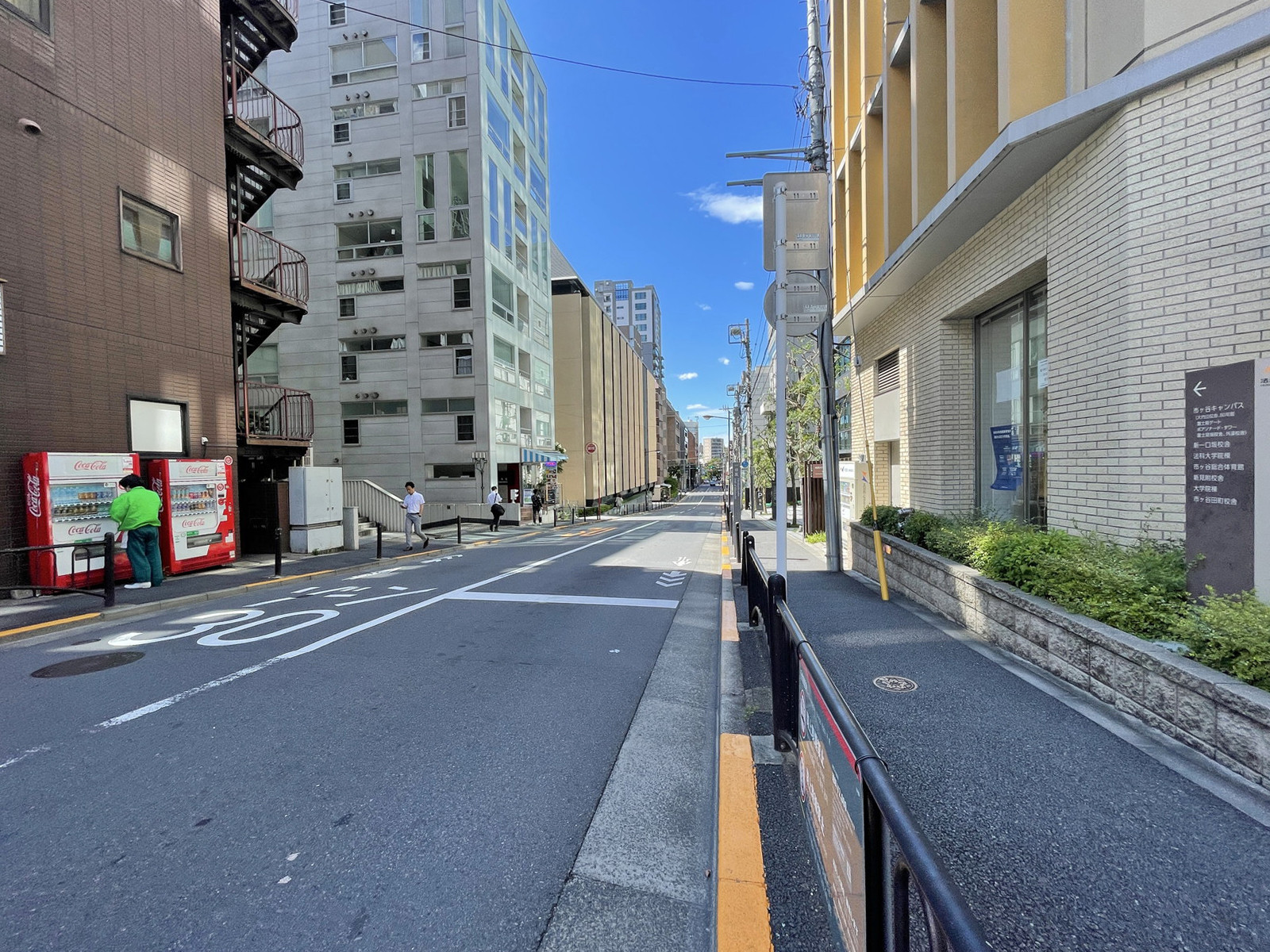 付近の一口坂