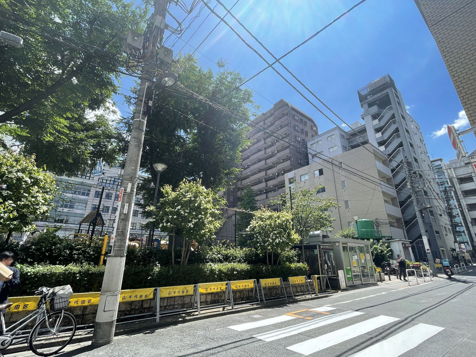 近くの千代田区立芳林公園