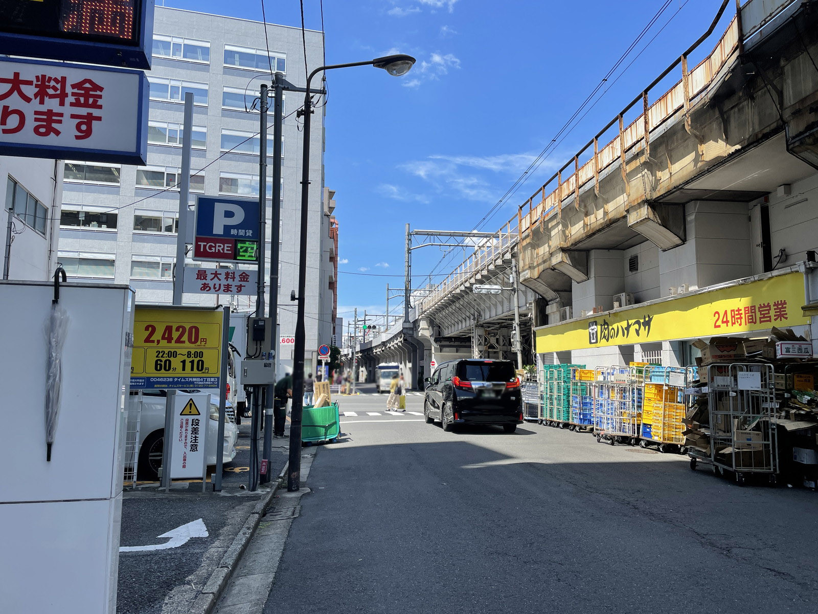 ヒューリック秋葉原ビル前面の通り