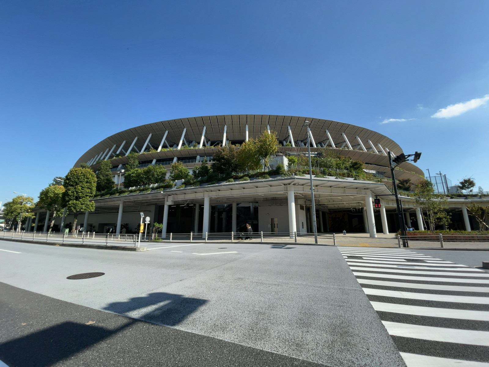 付近の国立競技場