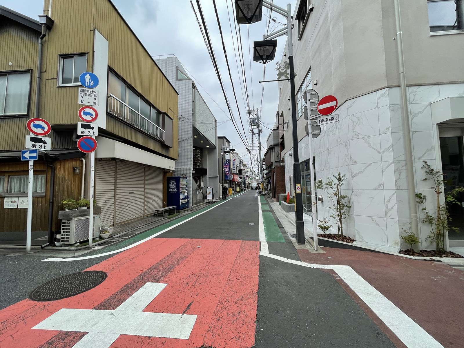 付近の森繁通り