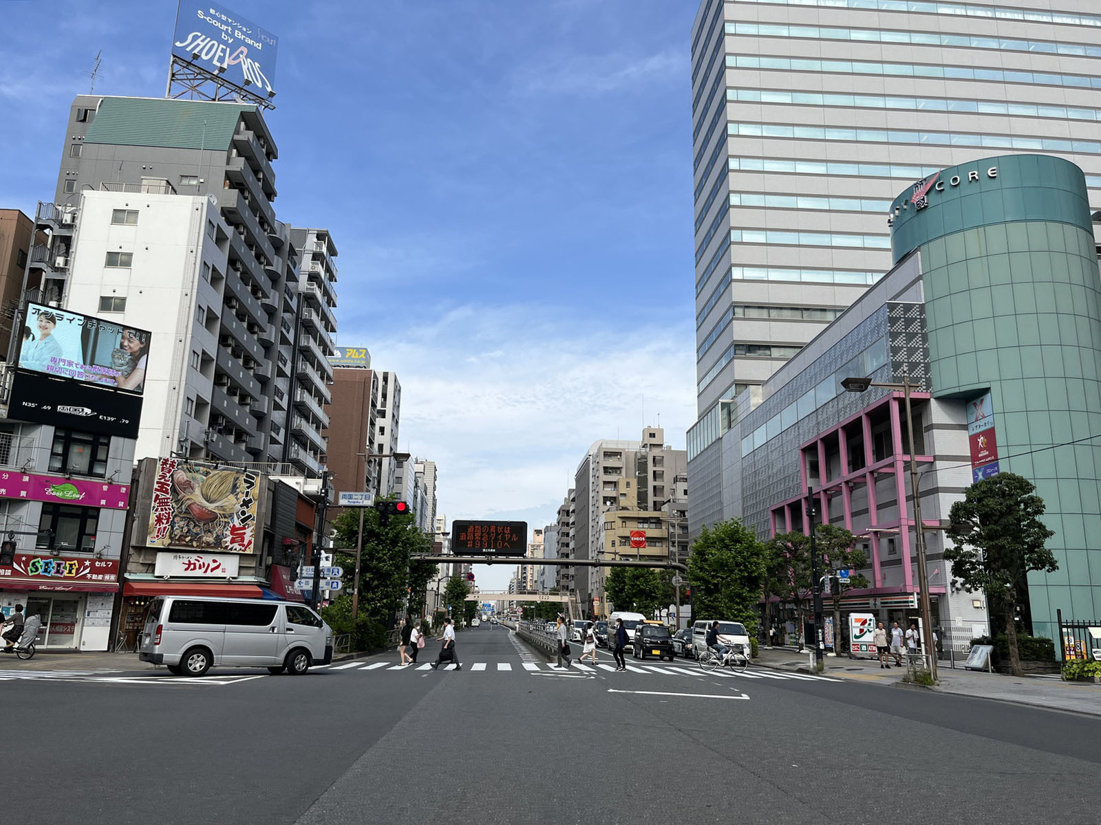 付近の京葉道路
