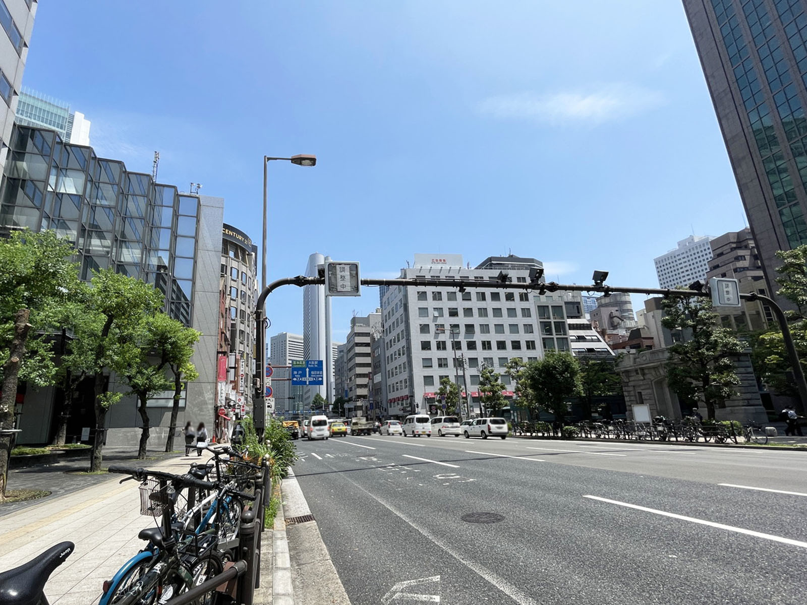 桜橋深川ビル前面の通り