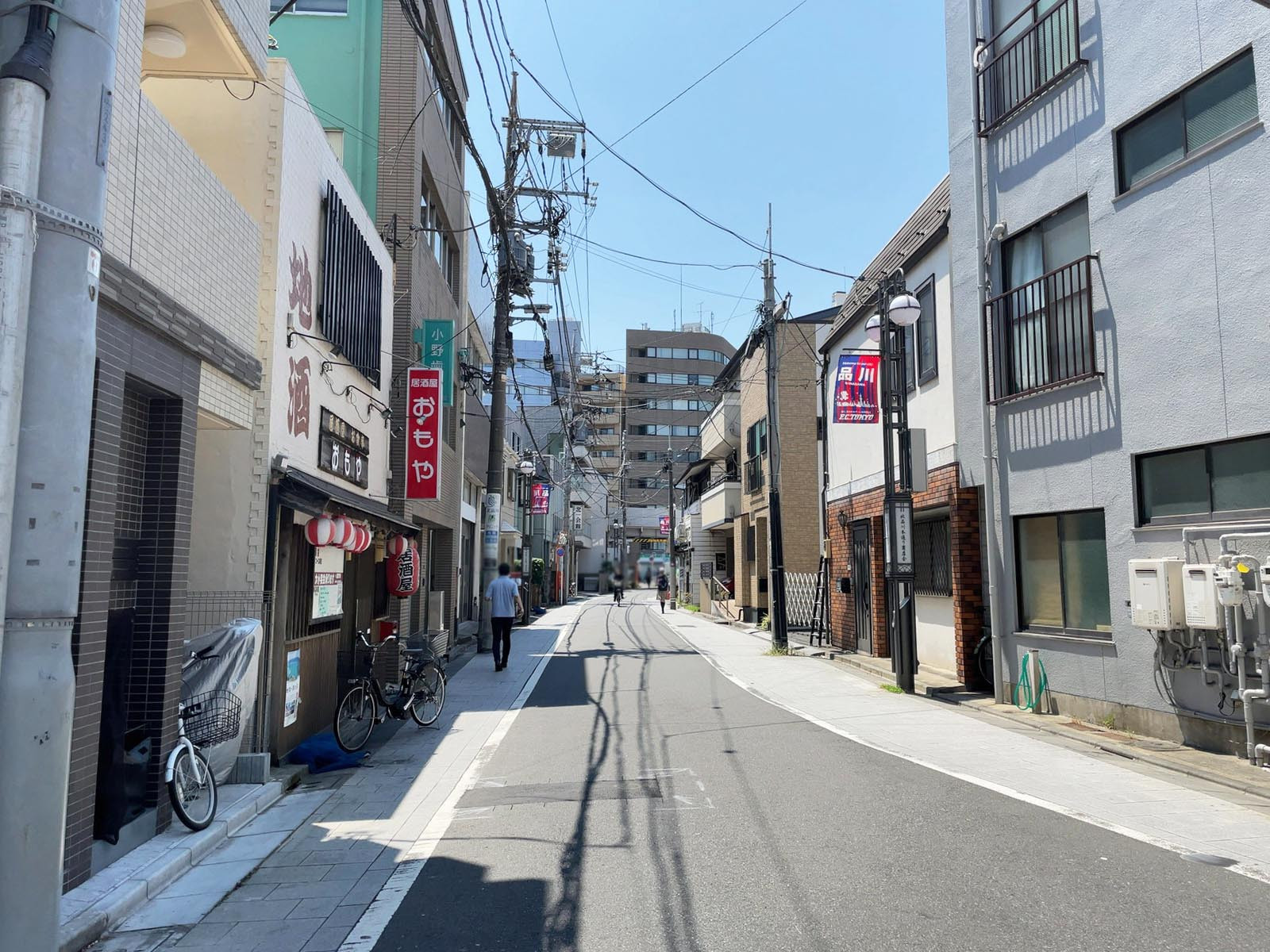 goodoffice品川前面の旧東海道