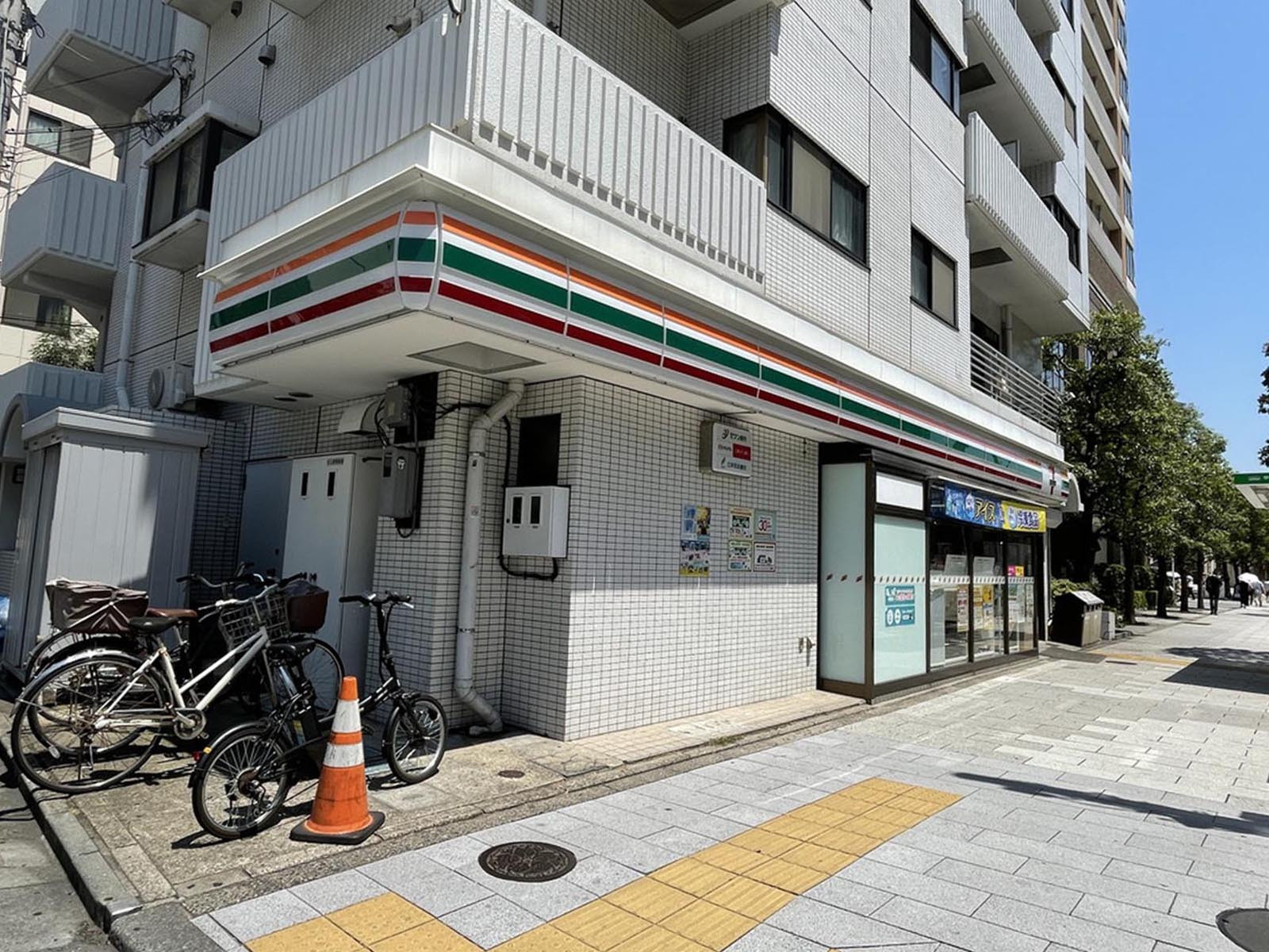 徒歩3分のセブンイレブン品川天王洲店