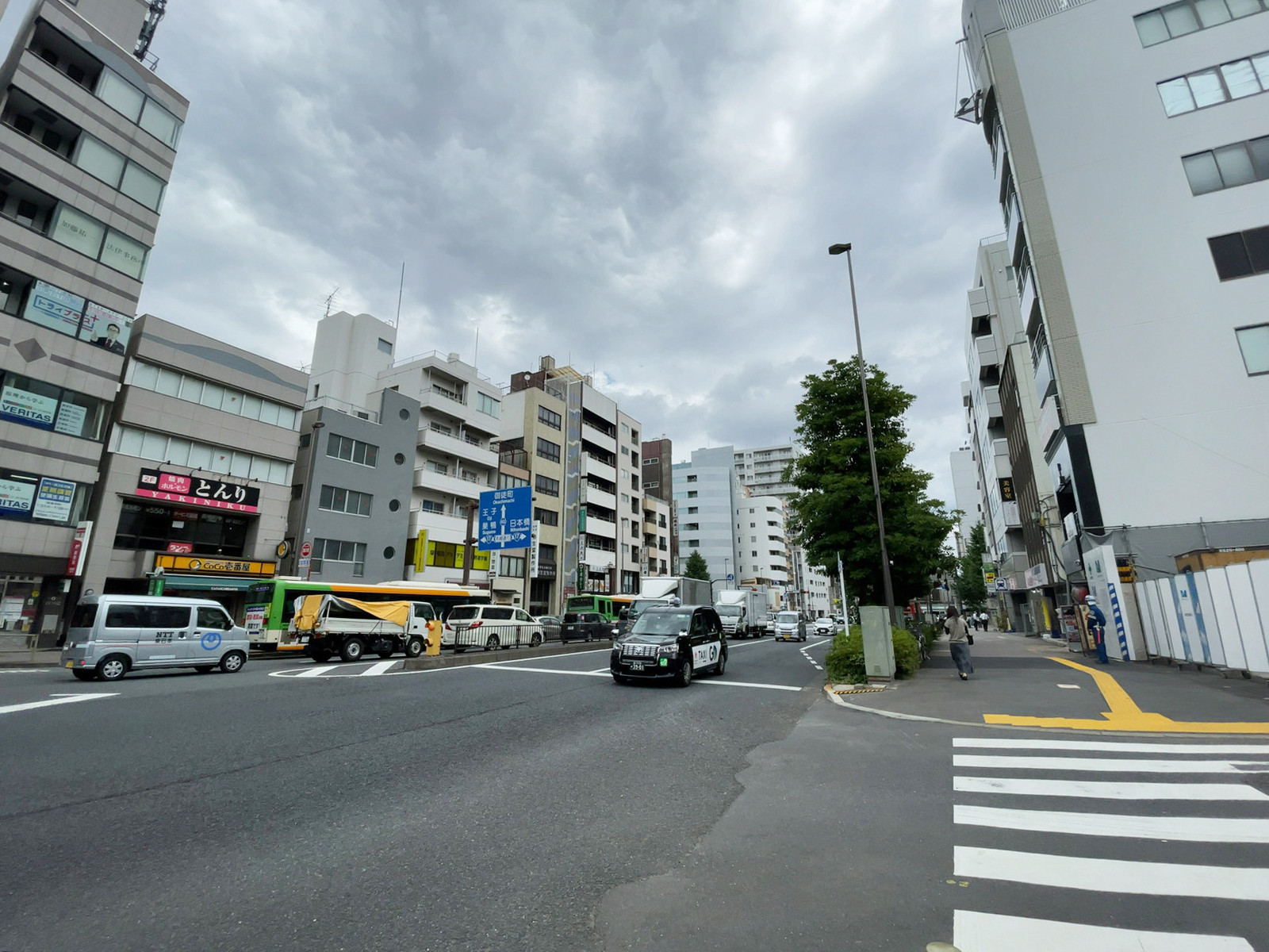 至近の春日通り