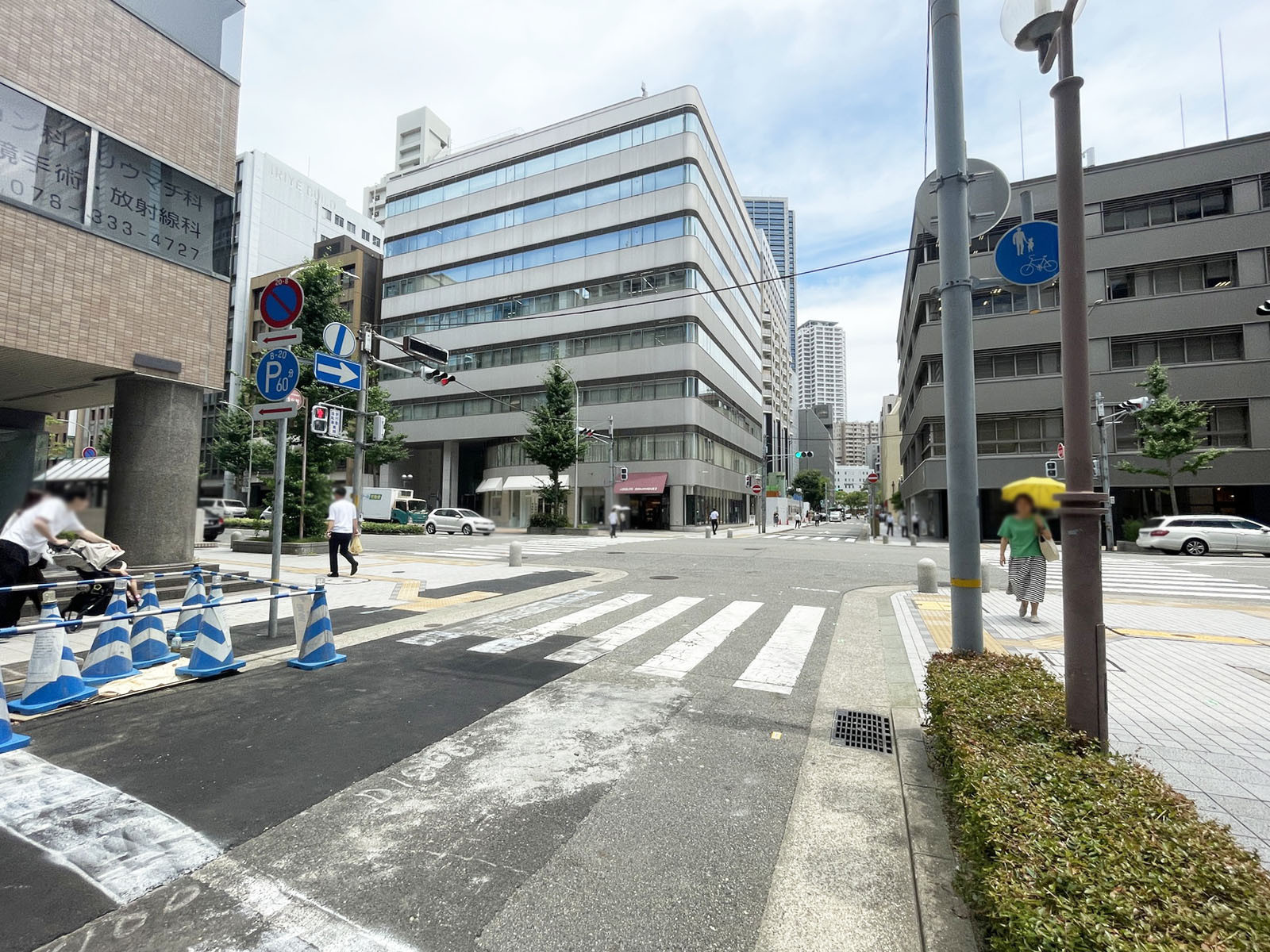 三宮第一生命ビルディング前面の通り