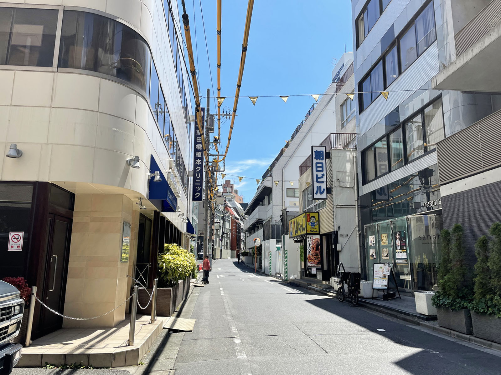 SJビル前面の通り