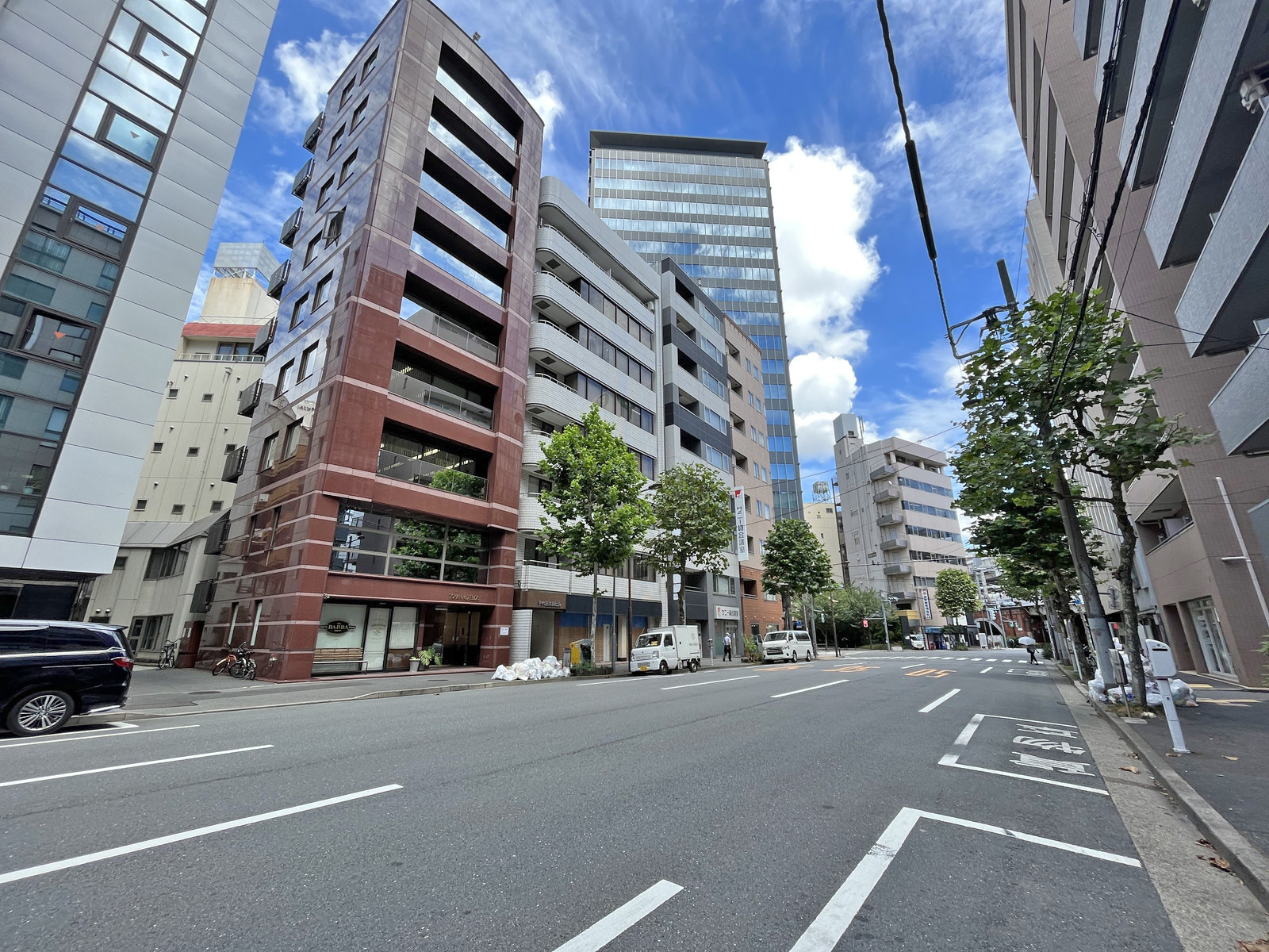 全農薬ビル前面通り