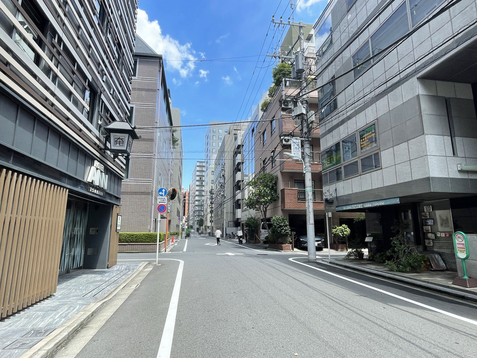 JKプラザ前面の通り