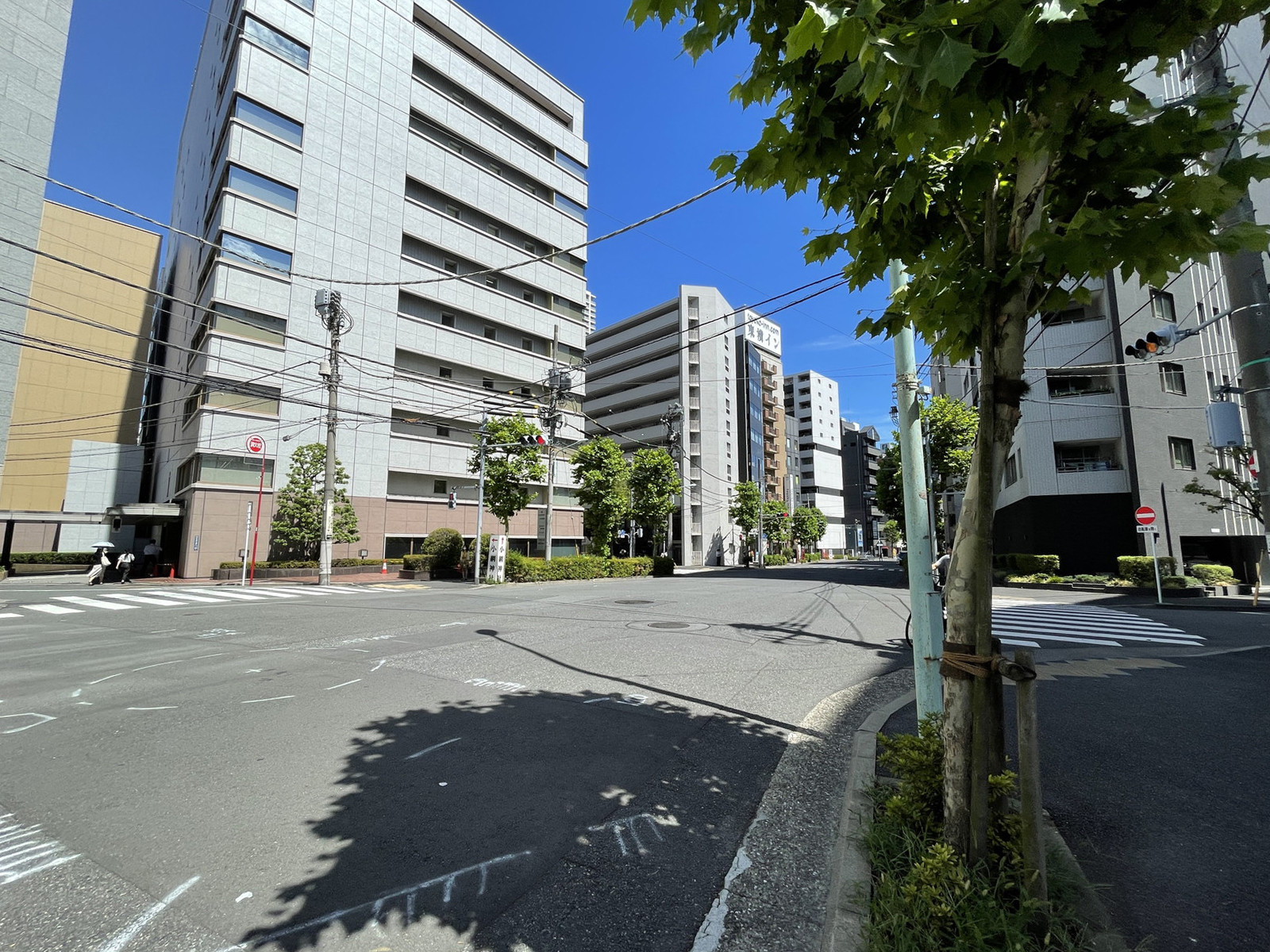 タナベビル前面の通り