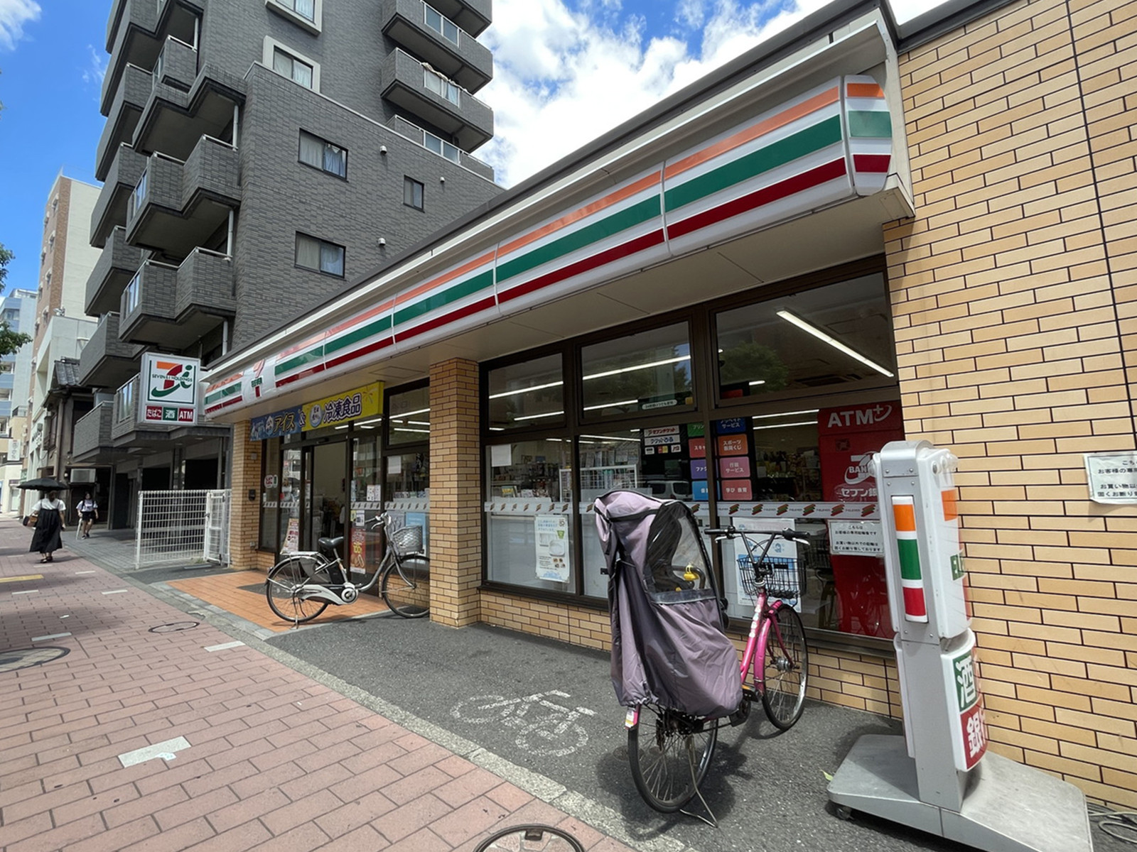 徒歩3分のセブンイレブン大田区大森北2丁目店