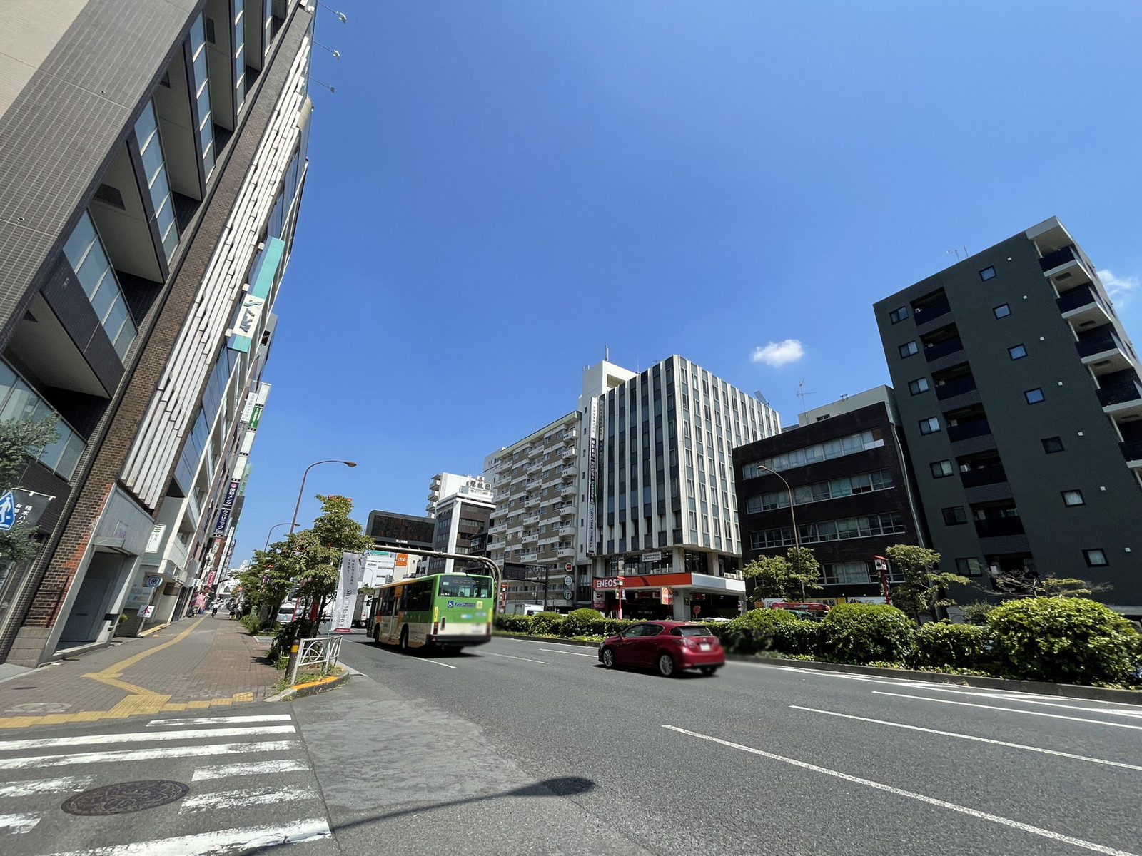 付近の白山通り