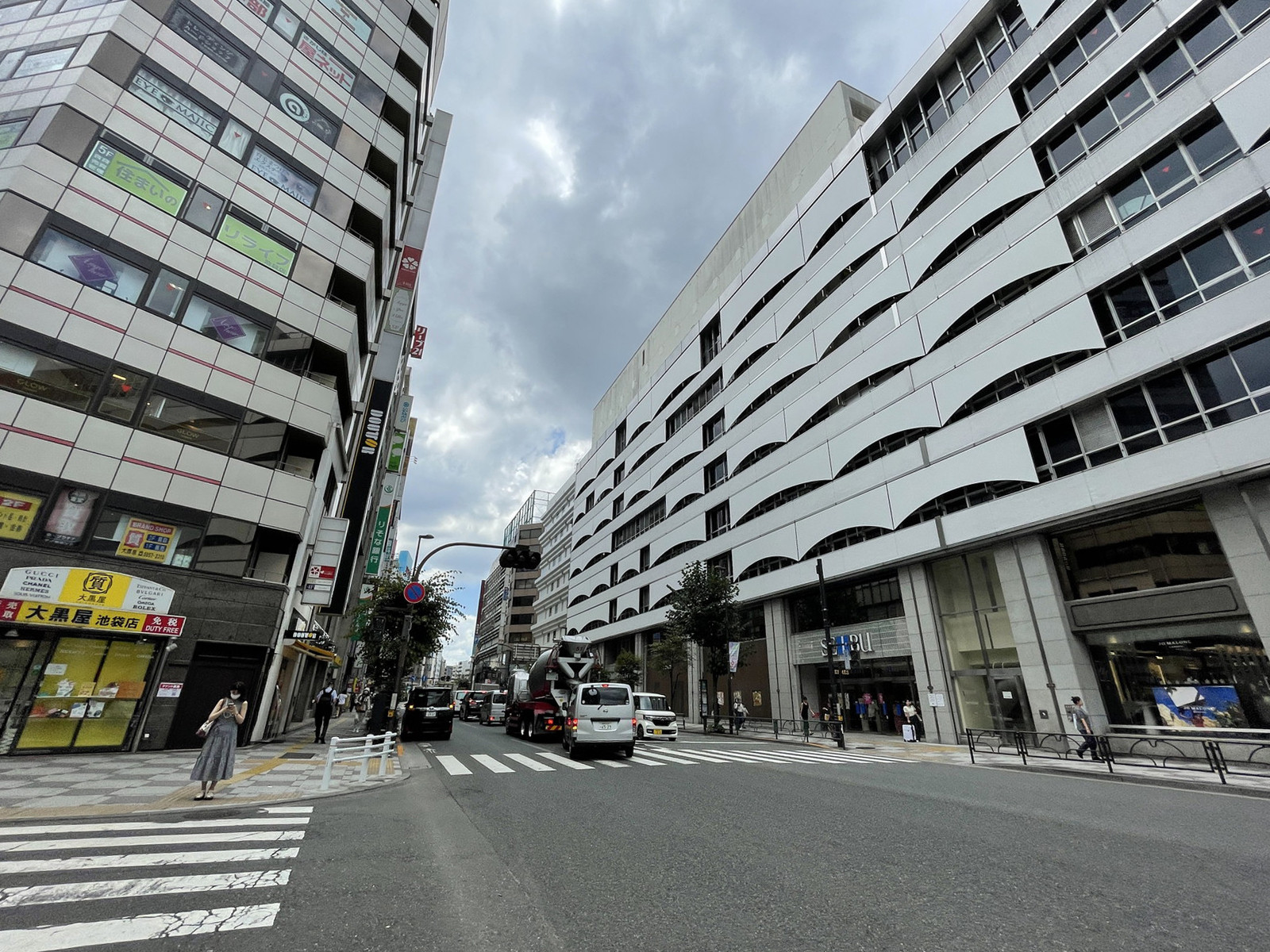 付近の明治通り