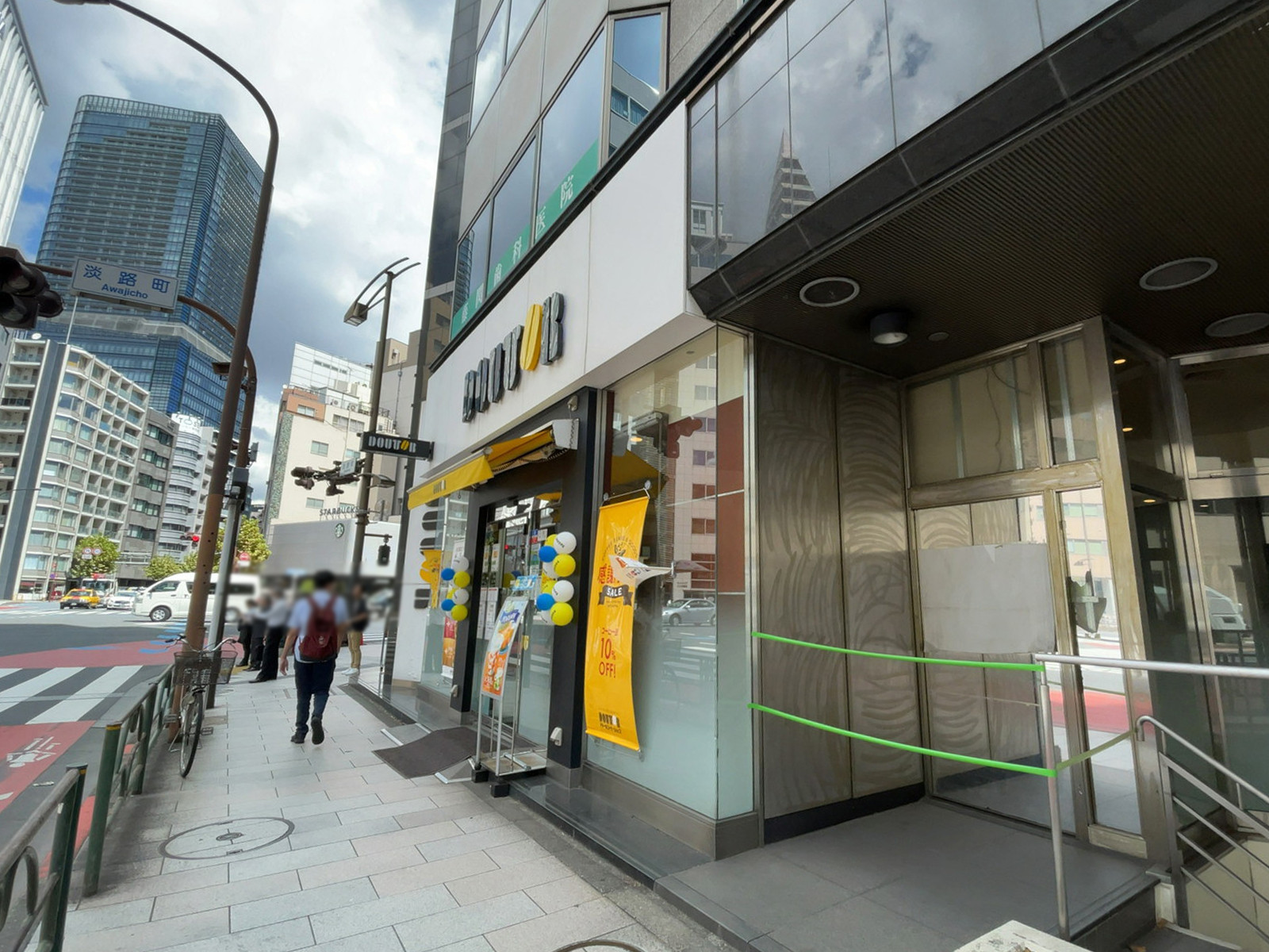 徒歩2分のドトールコーヒーショップ 神田淡路町店