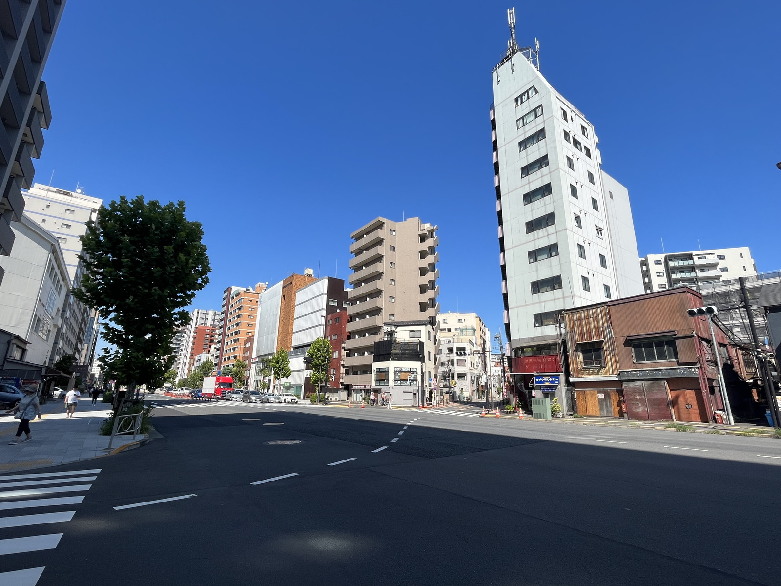 付近の国道4号線