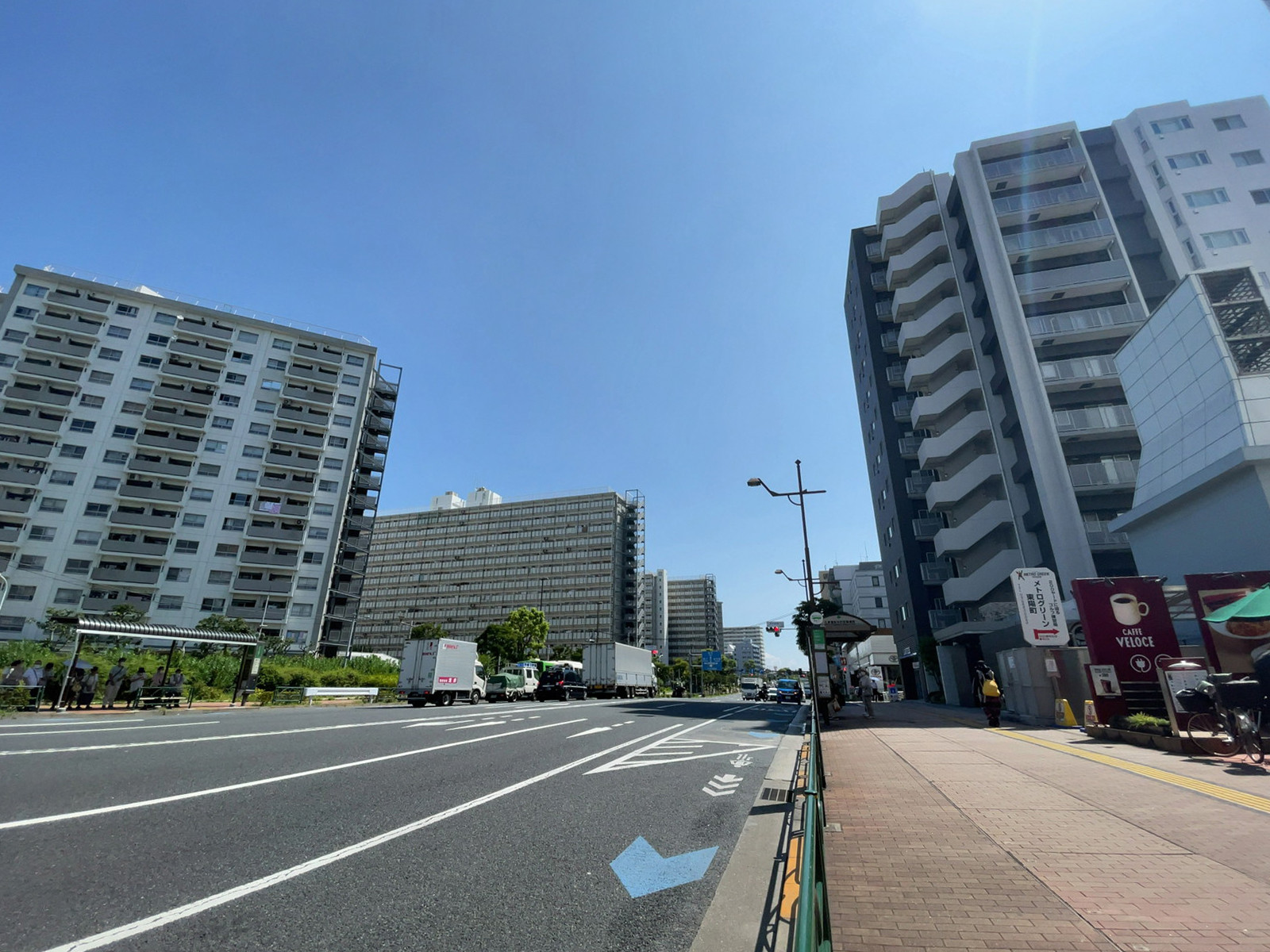 至近の永代通り