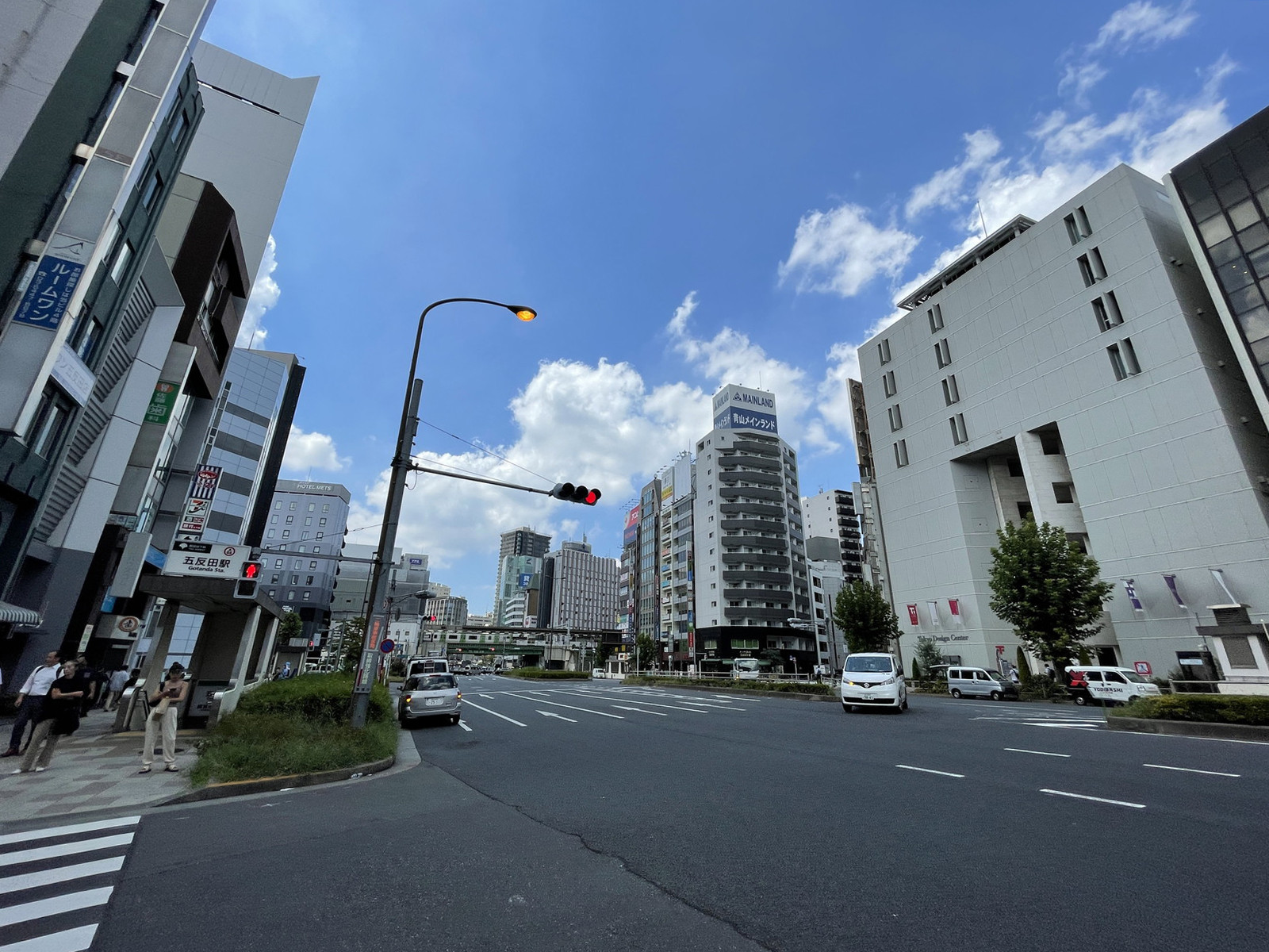 付近の桜田通り
