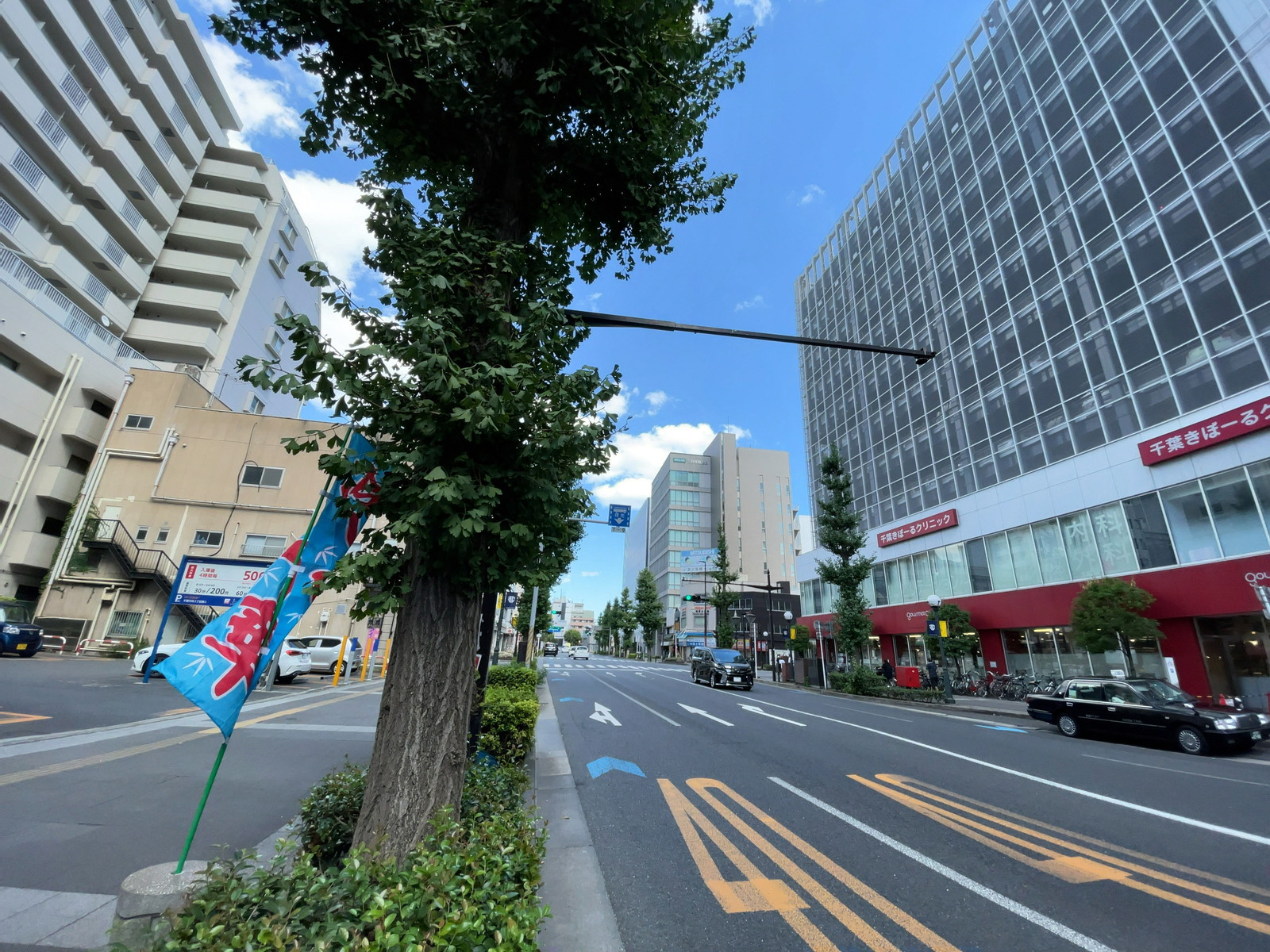 Center Terrace R前面の通り