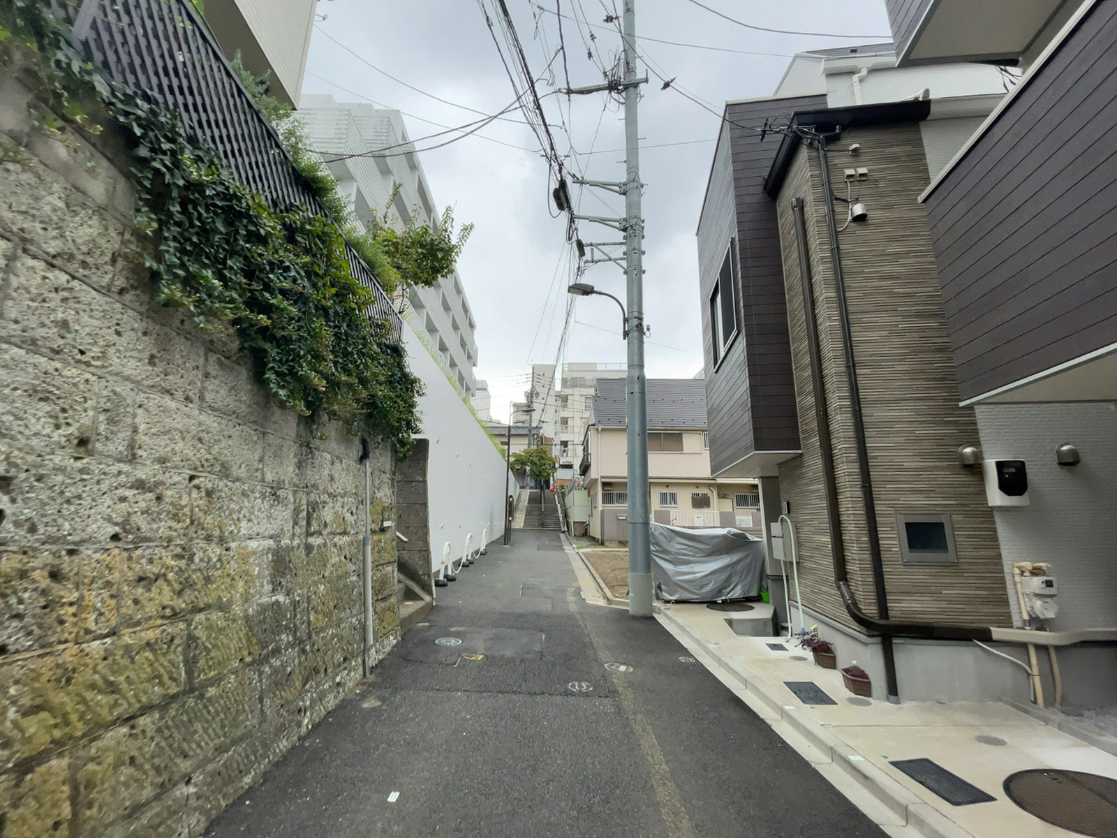 NTビル周辺は閑静な住宅街