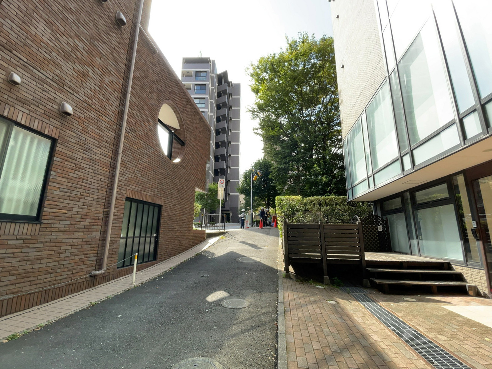 恵比寿パークテラス前面の通り
