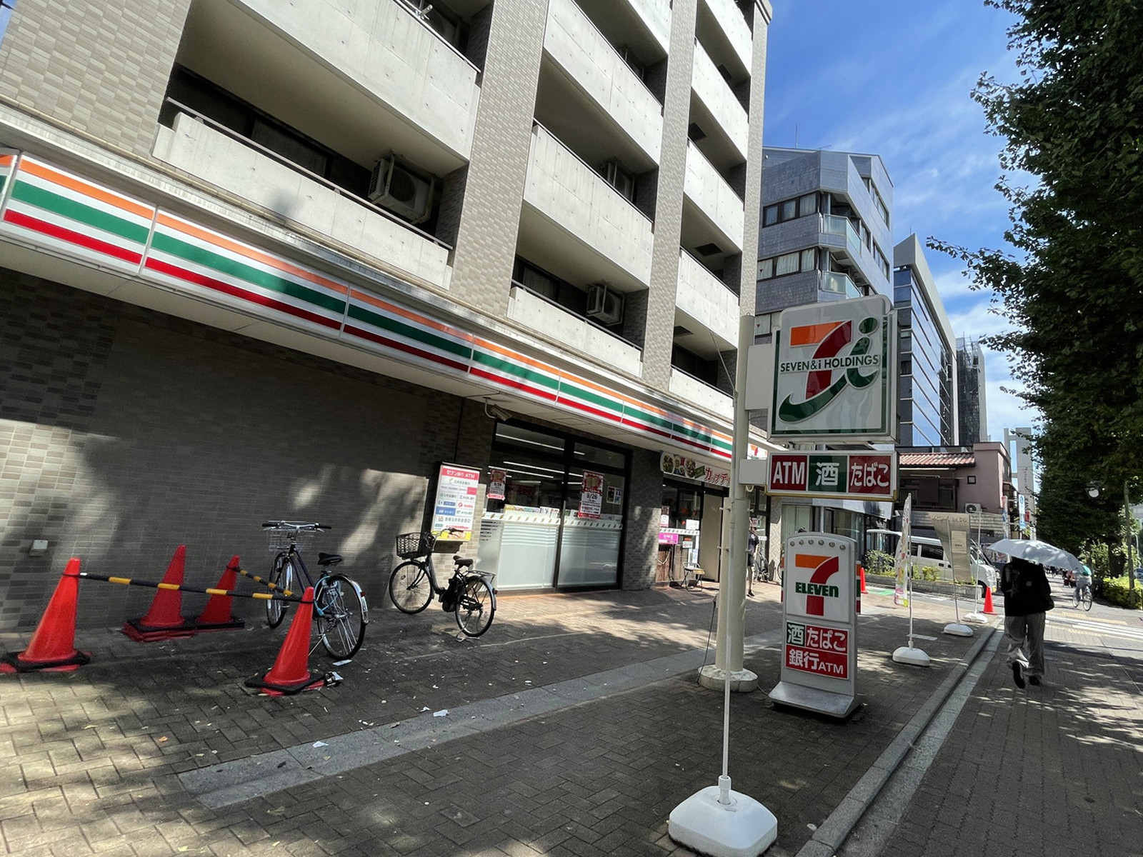 徒歩2分のセブンイレブン中野中央5丁目店