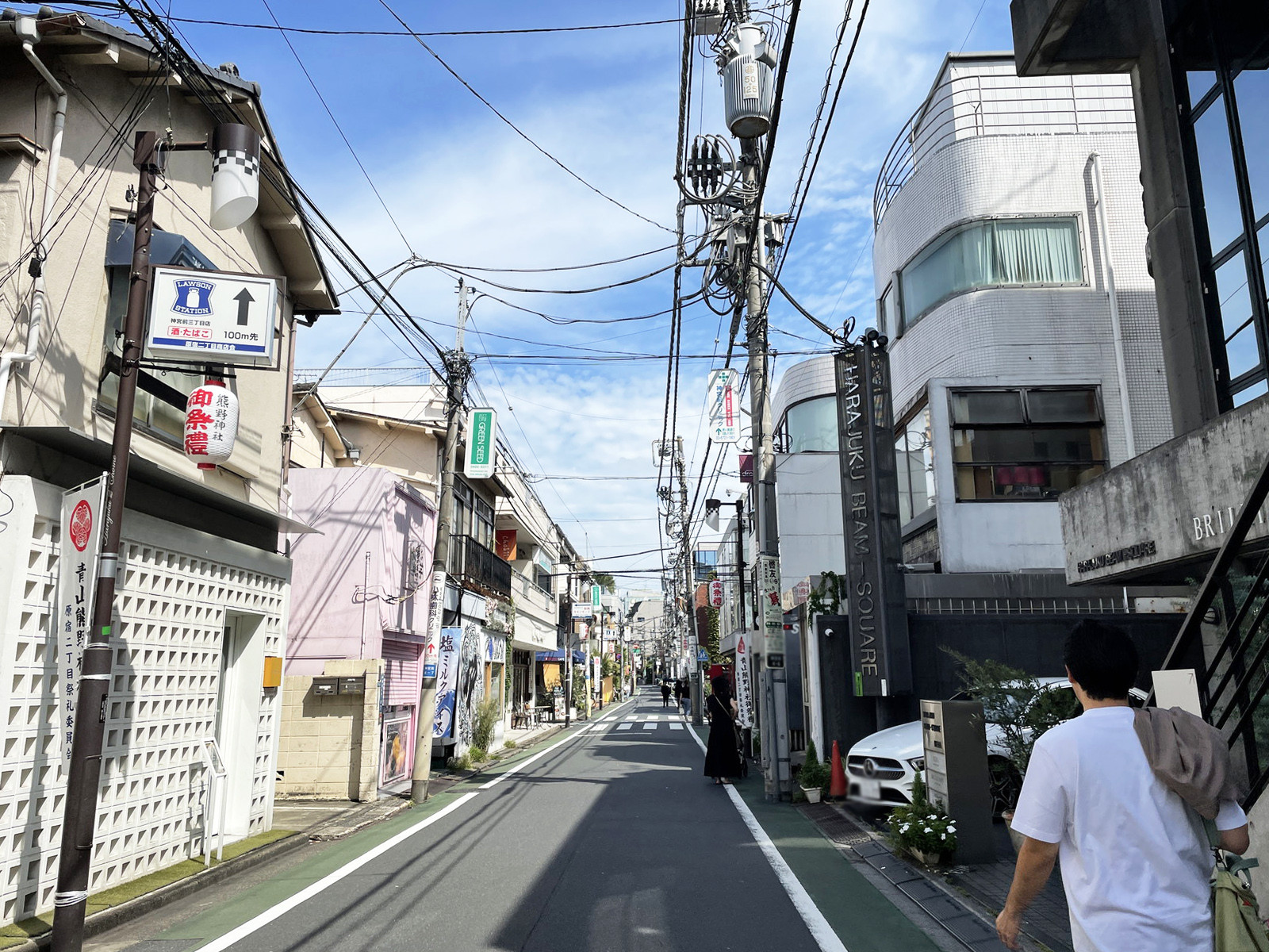 周辺はオフィス街