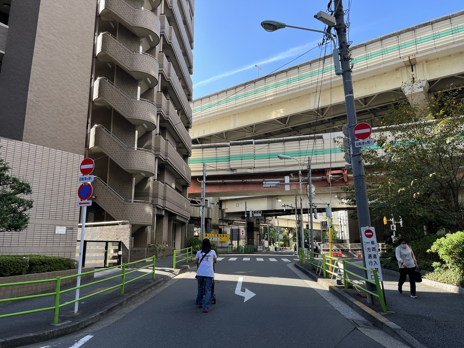 付近を通る首都高速道路