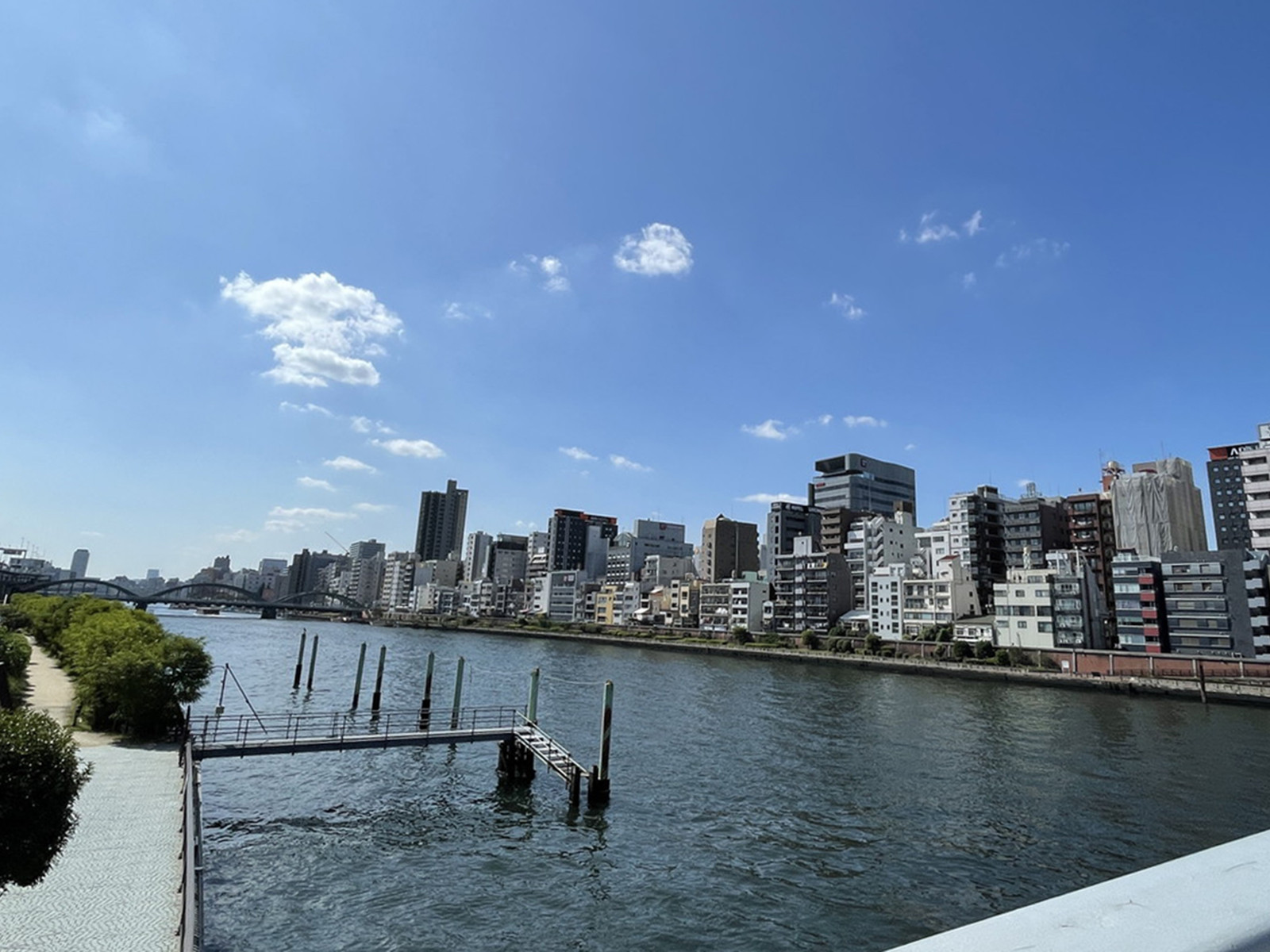 付近の隅田川