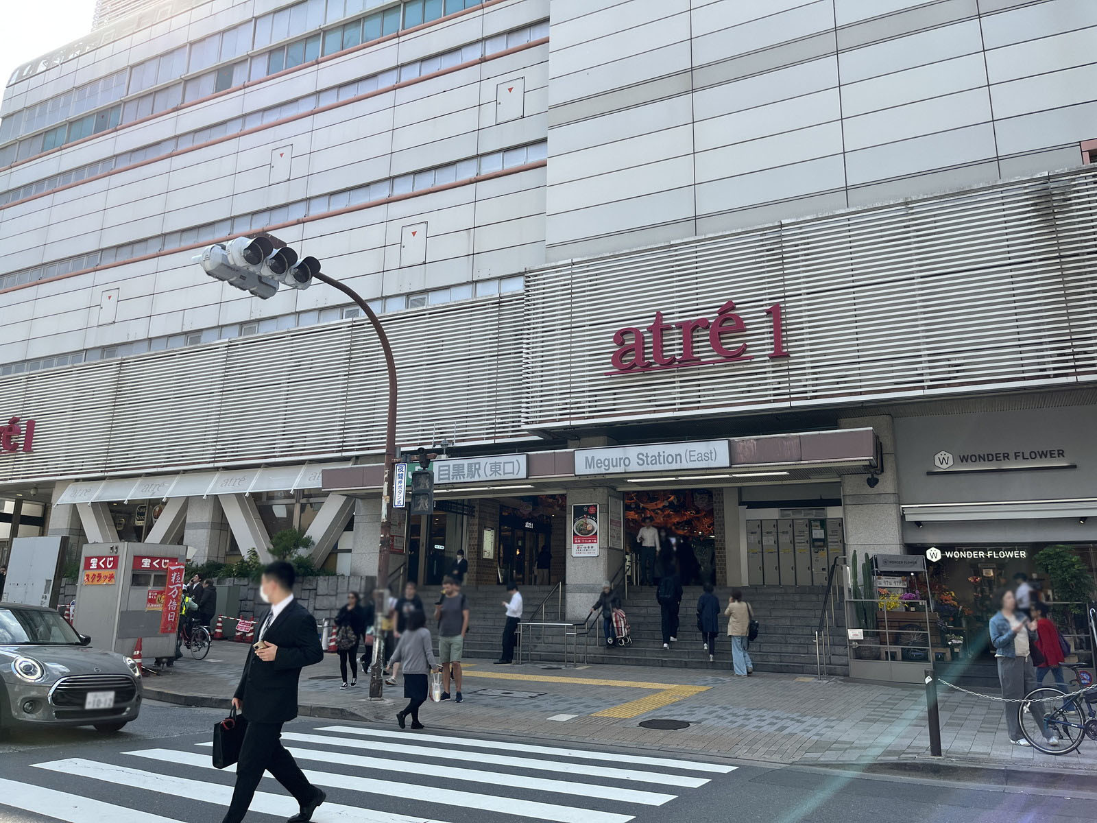 最寄りの「目黒駅」