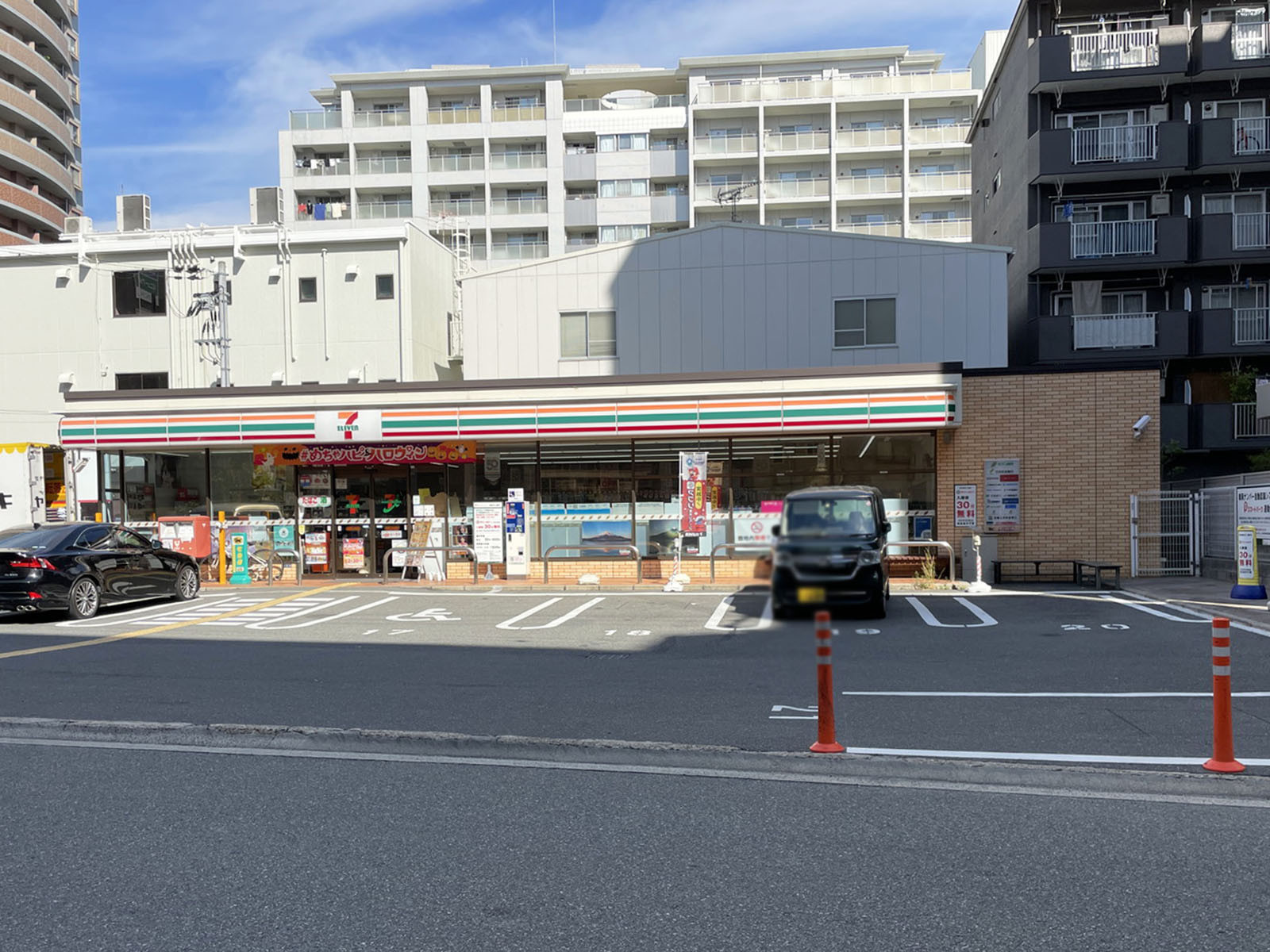 近くのセブンイレブン 吹田江の木町店