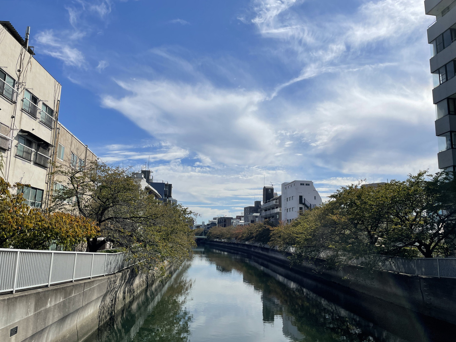 仙台堀川沿いに立地