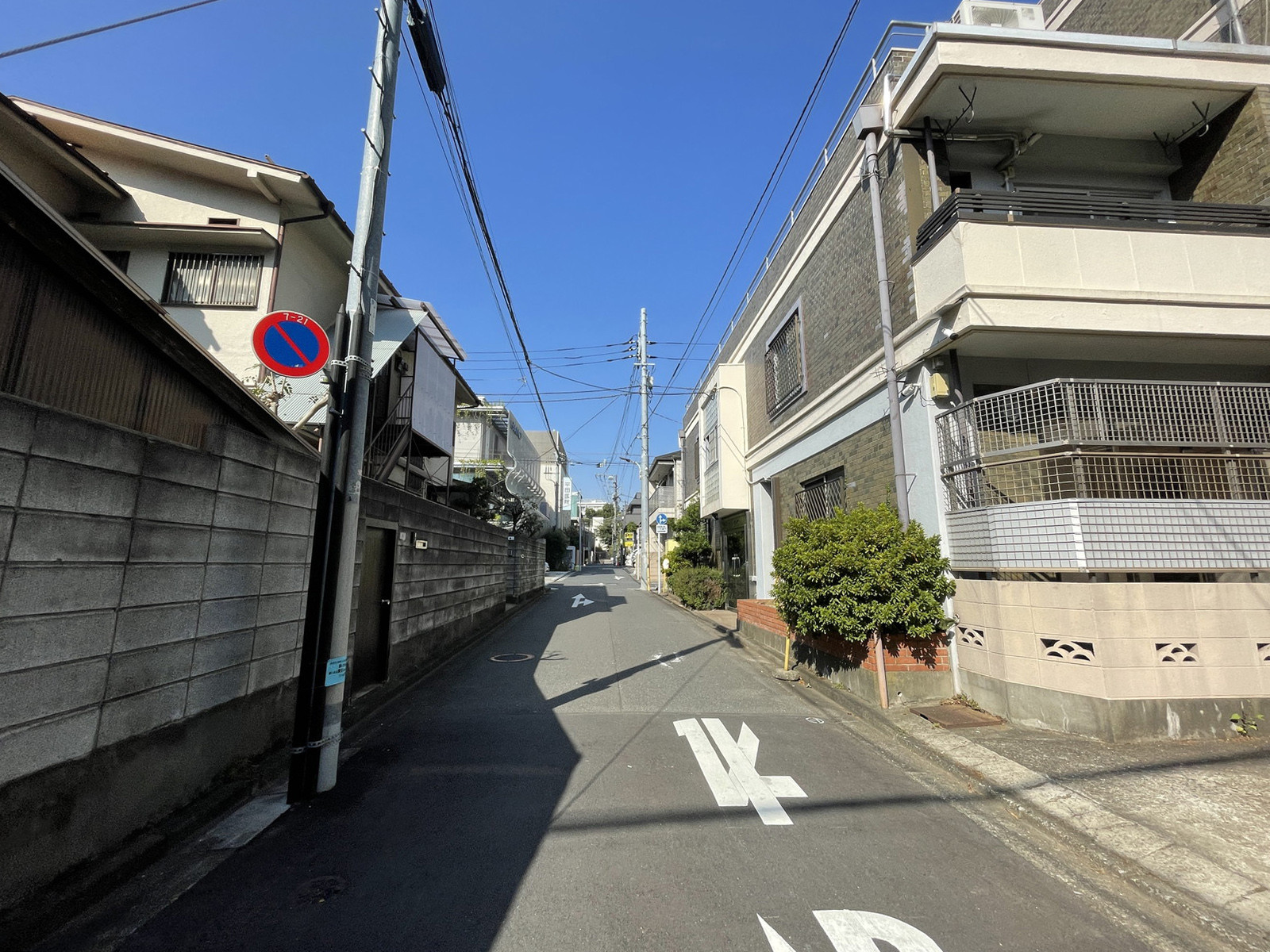 周辺は落ち着いたエリア