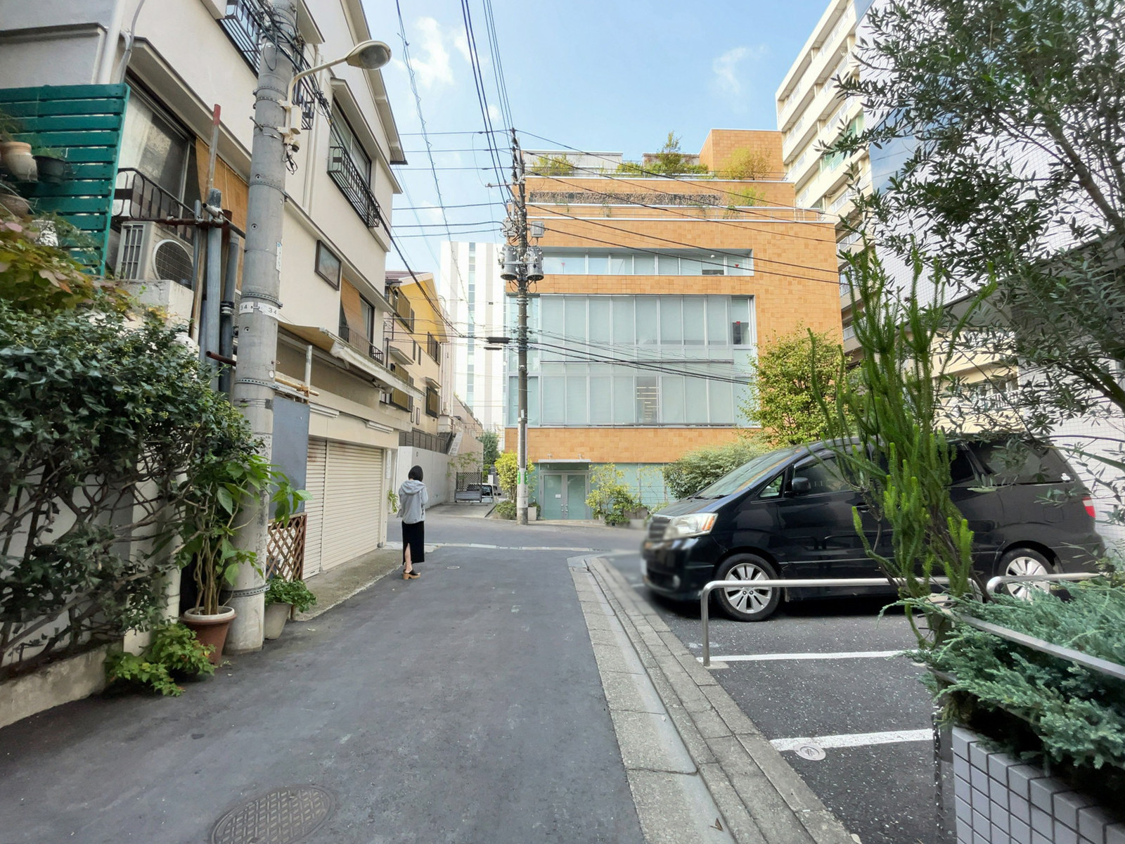 リードシー恵比寿ビル前面の通り