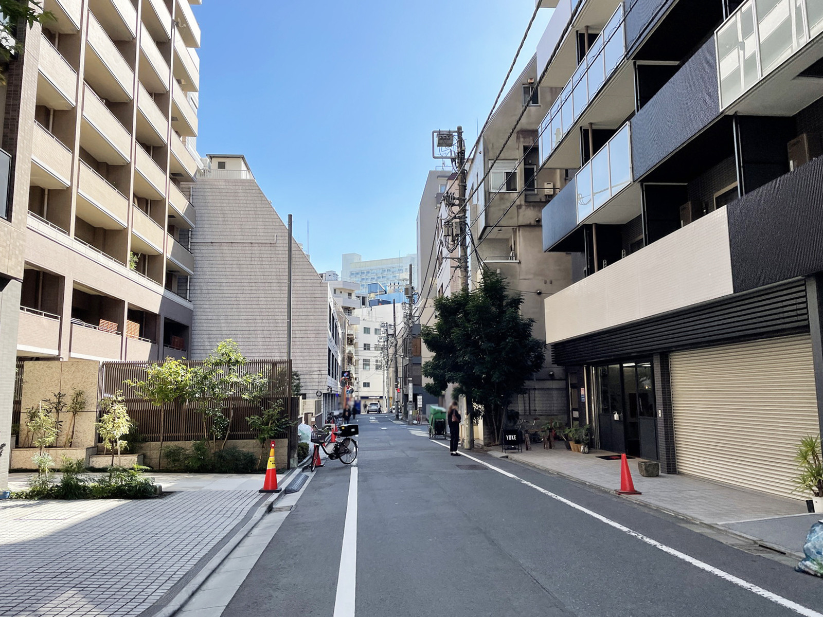 VORT AOYAMA前面の通り