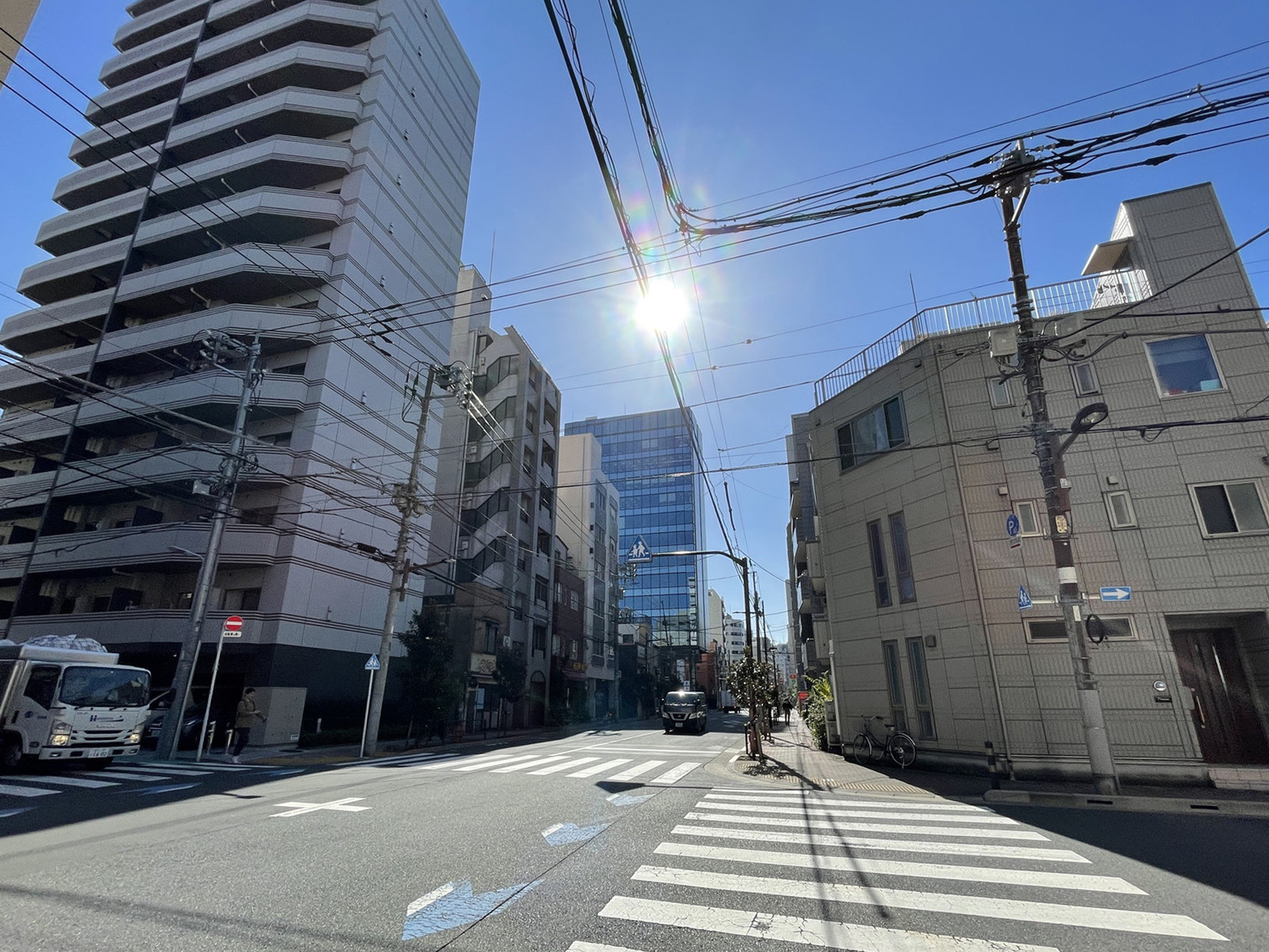 周辺は落ち着いたエリア