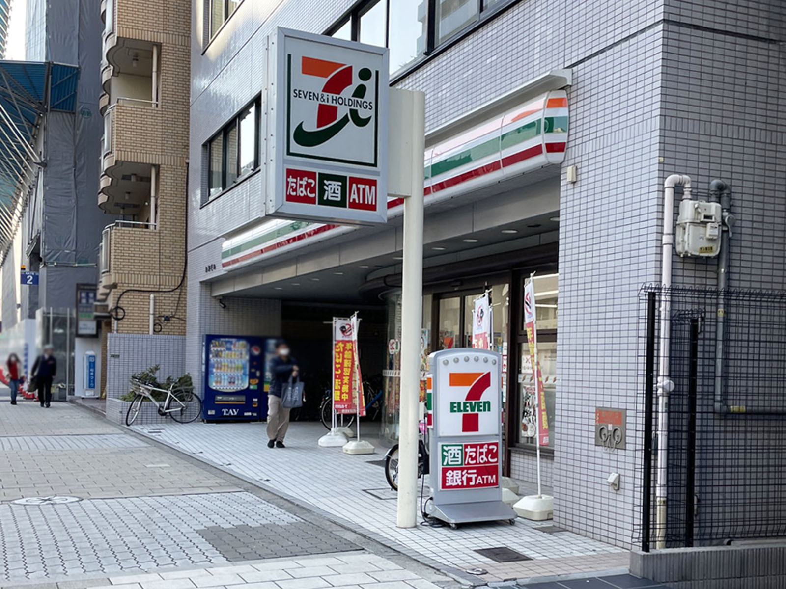 付近のセブンイレブン 大阪扇町店