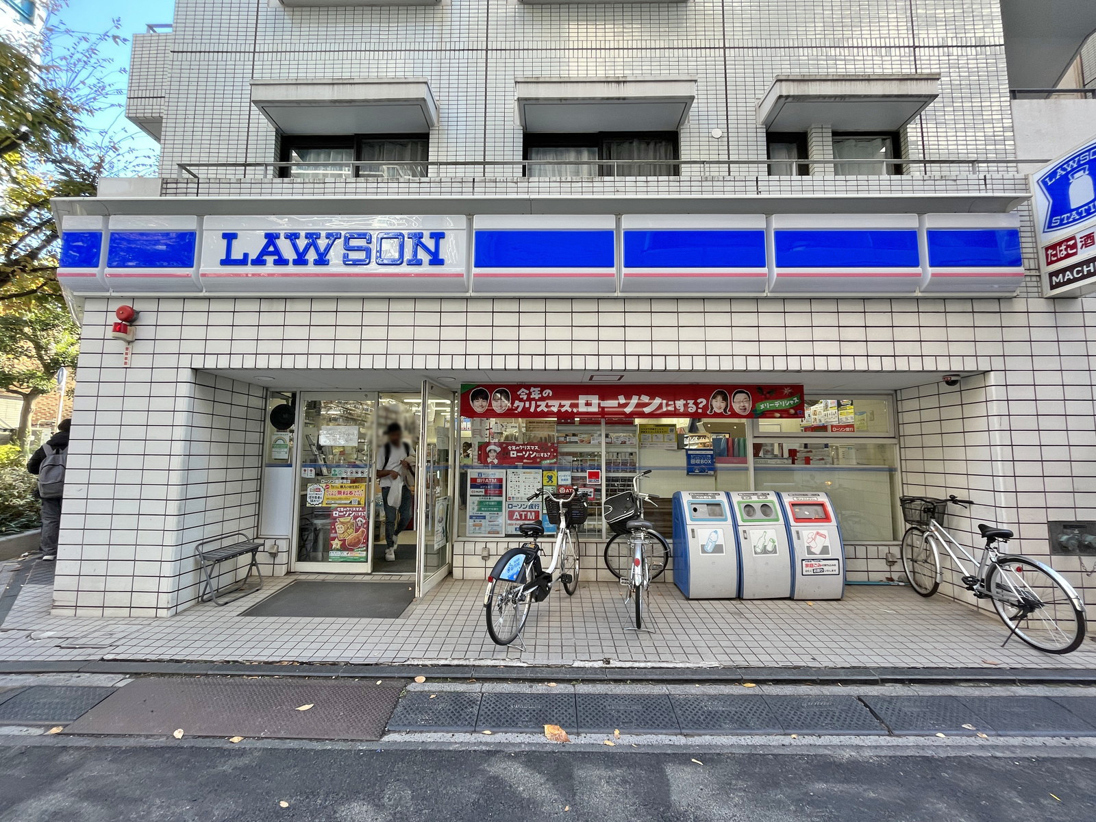 徒歩3分のローソン亀戸南店